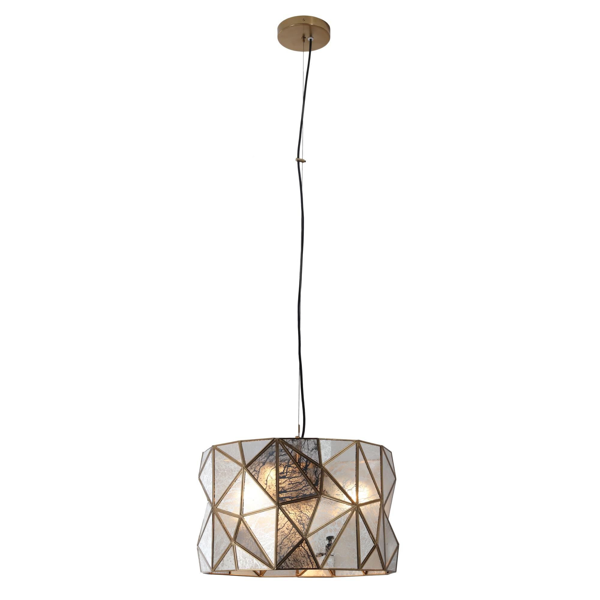 Geo-Gem Large Pendant by Metropolitan Lighting