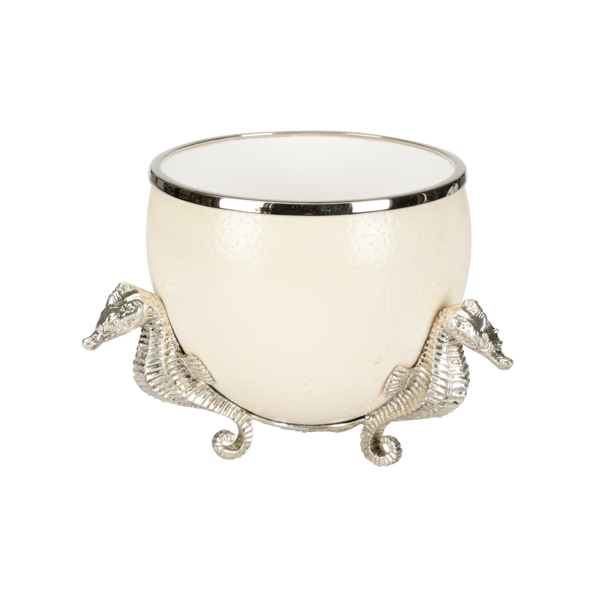 Shown in White, Cream and Silver finish