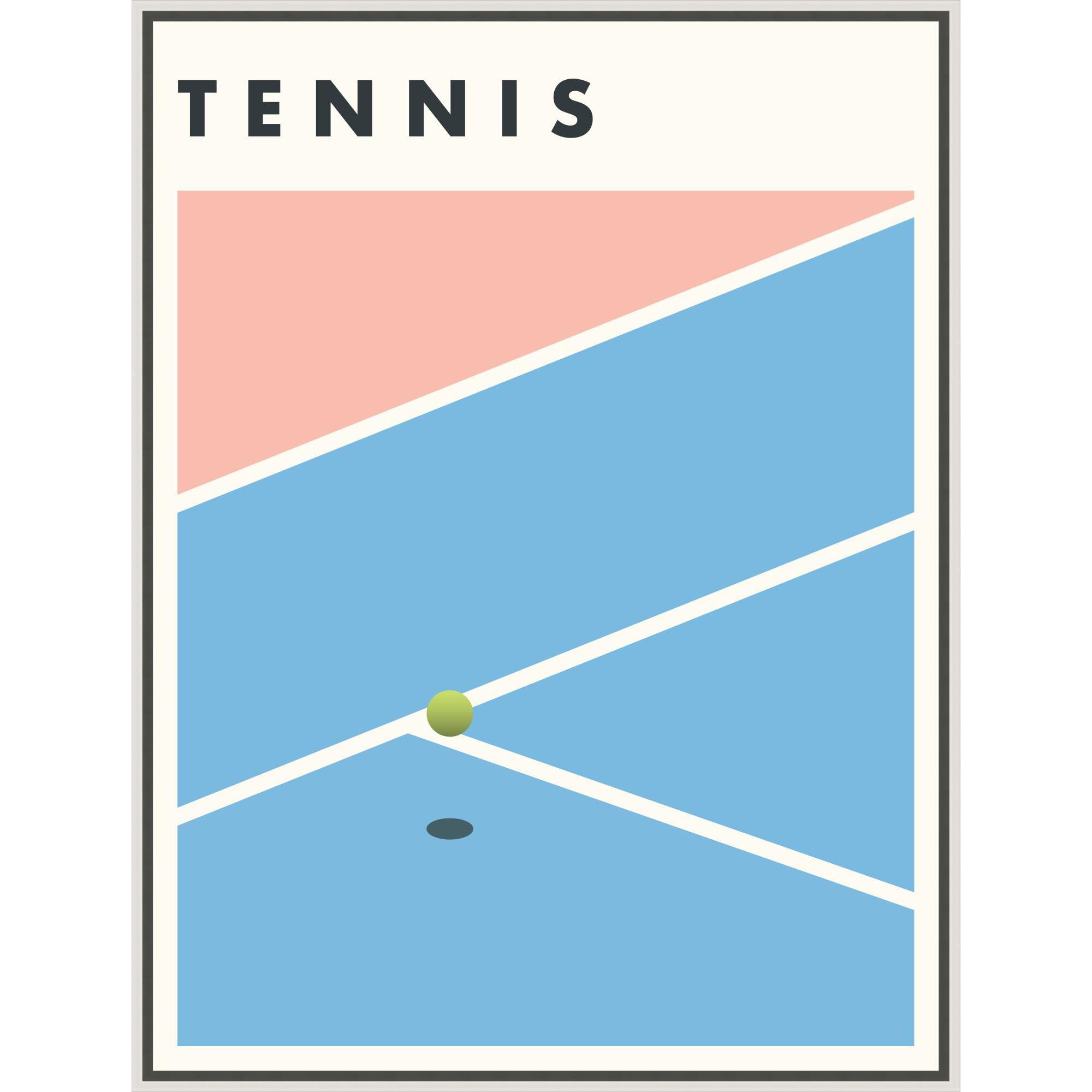 Tennis Print by LEVEL57