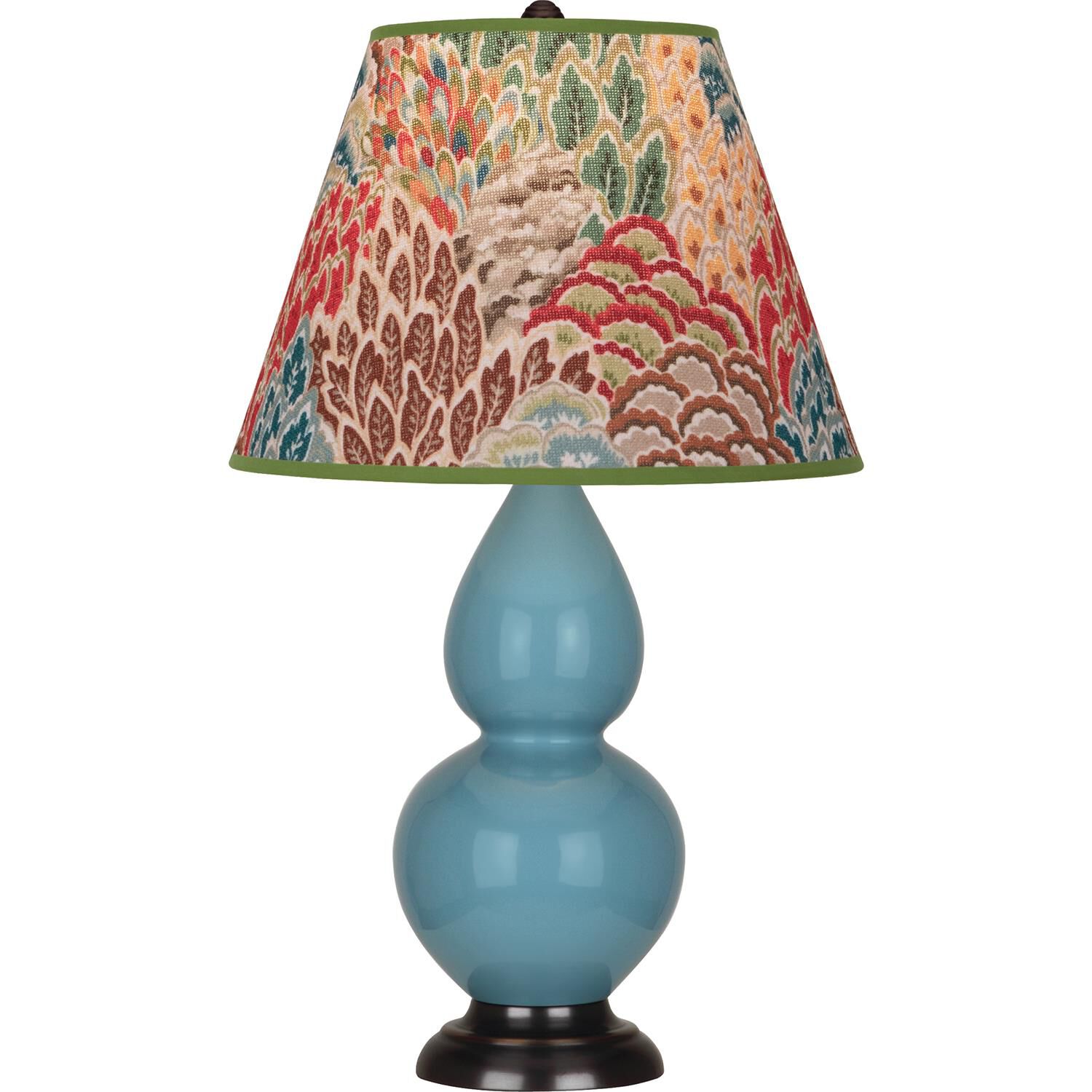 Small Double Gourd 23 Inch Table Lamp by Robert Abbey