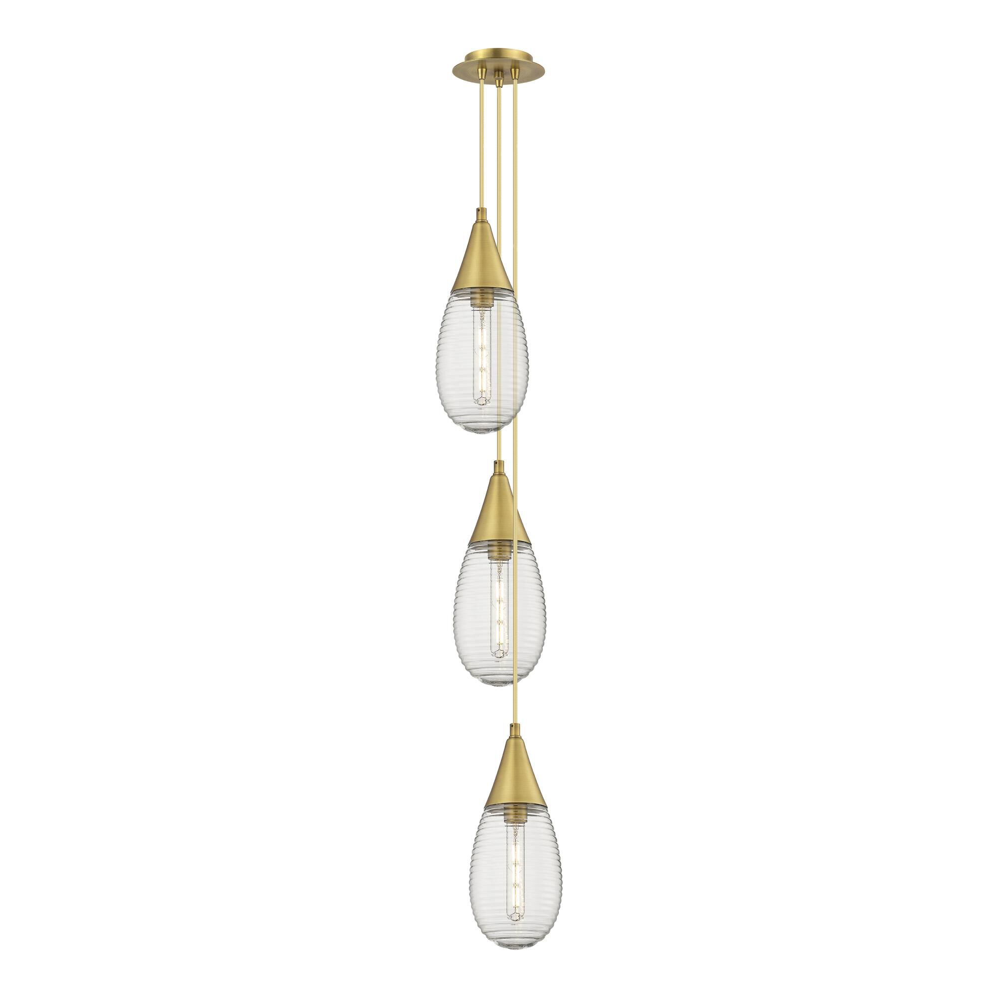 Bruno Marashlian Malone 8 Inch 3 Light Multi Light Pendant by Innovations Lighting