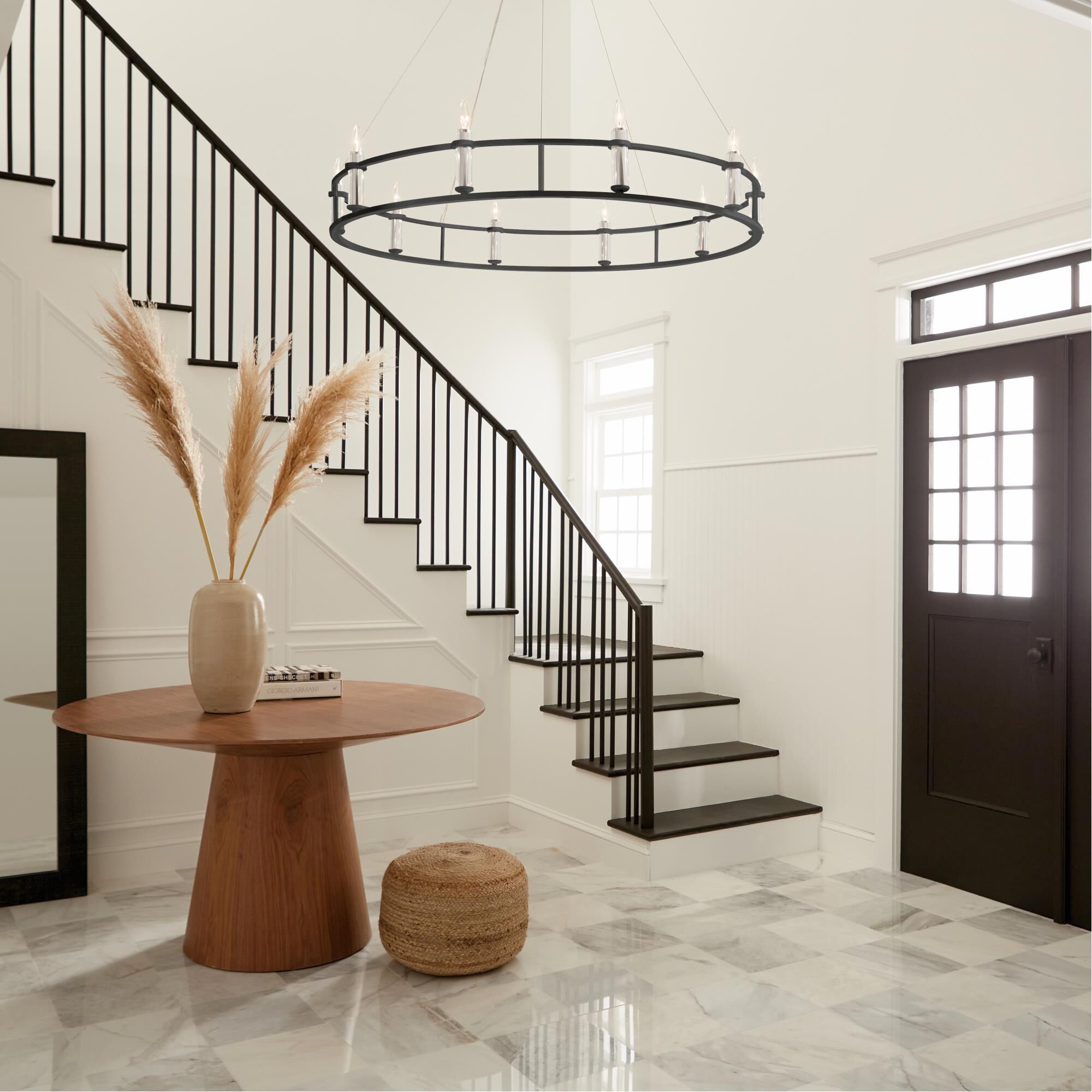 Shown in Black finish