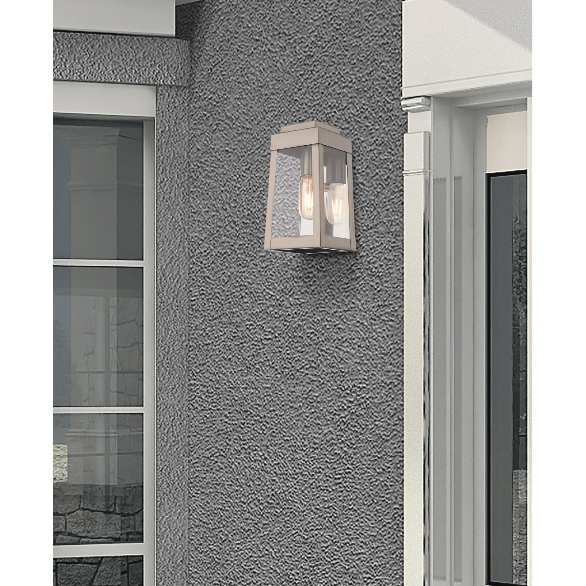 Oslo 9 Inch Tall 1 Light Outdoor Wall Light by Livex Lighting
