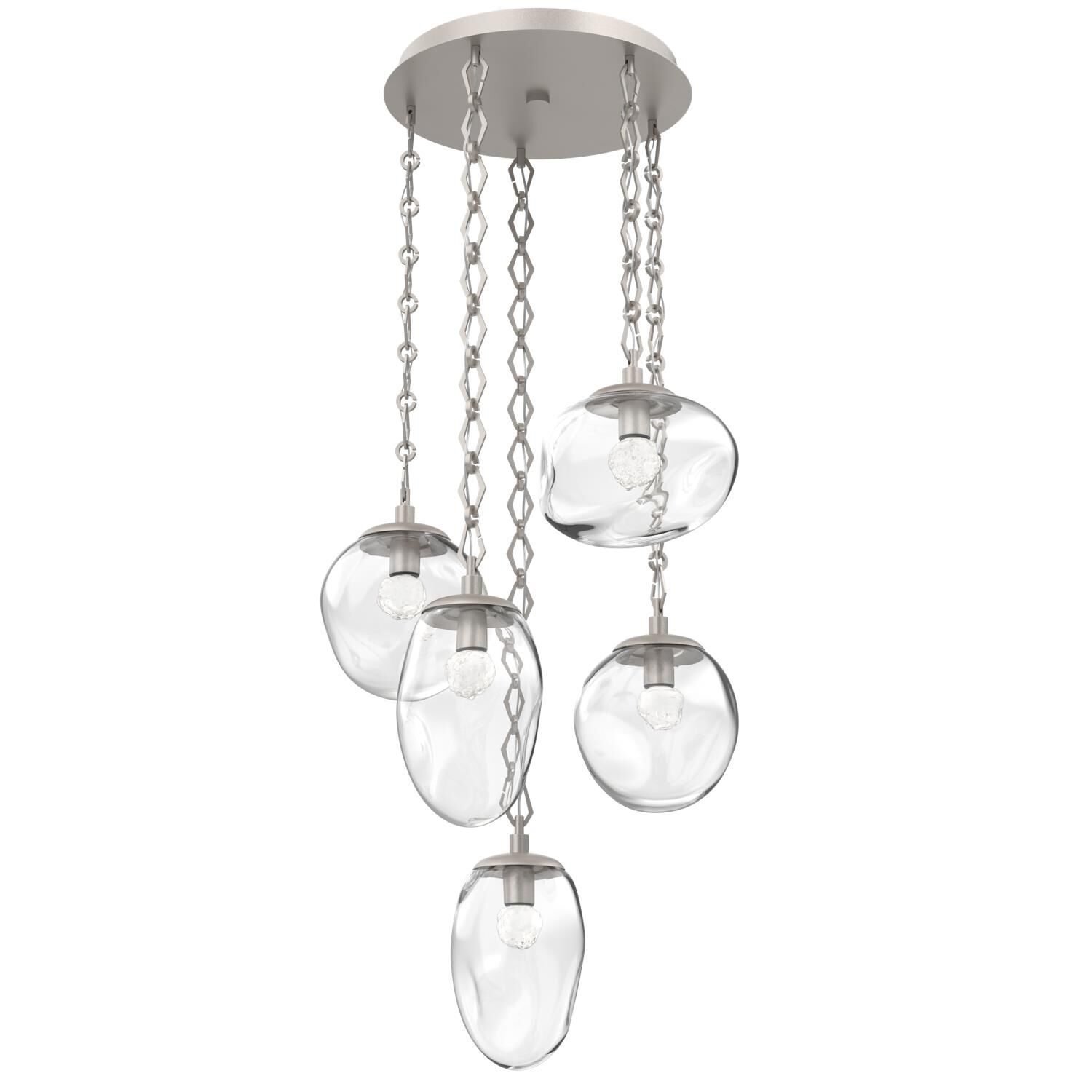 Levi Wilson Cosmos Led 24 Inch Multi Light Pendant by Hammerton Studio