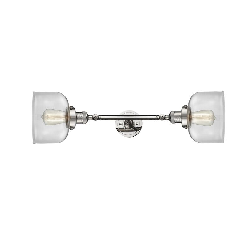 Bruno Marashlian Large Bell 19 Inch 2 Light Bath Vanity Light by Innovations Lighting