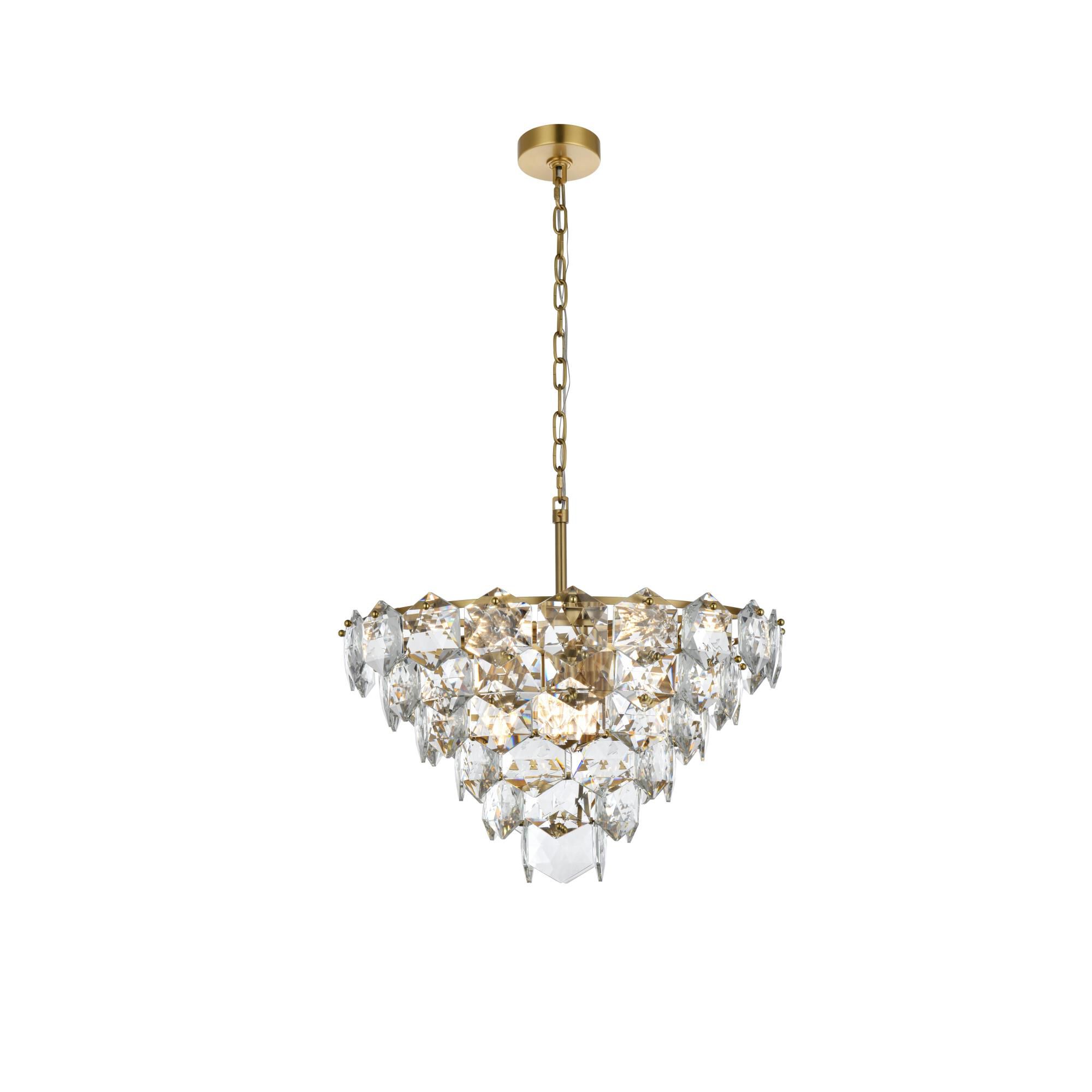Adaline 24 Inch Chandelier by Elegant Lighting