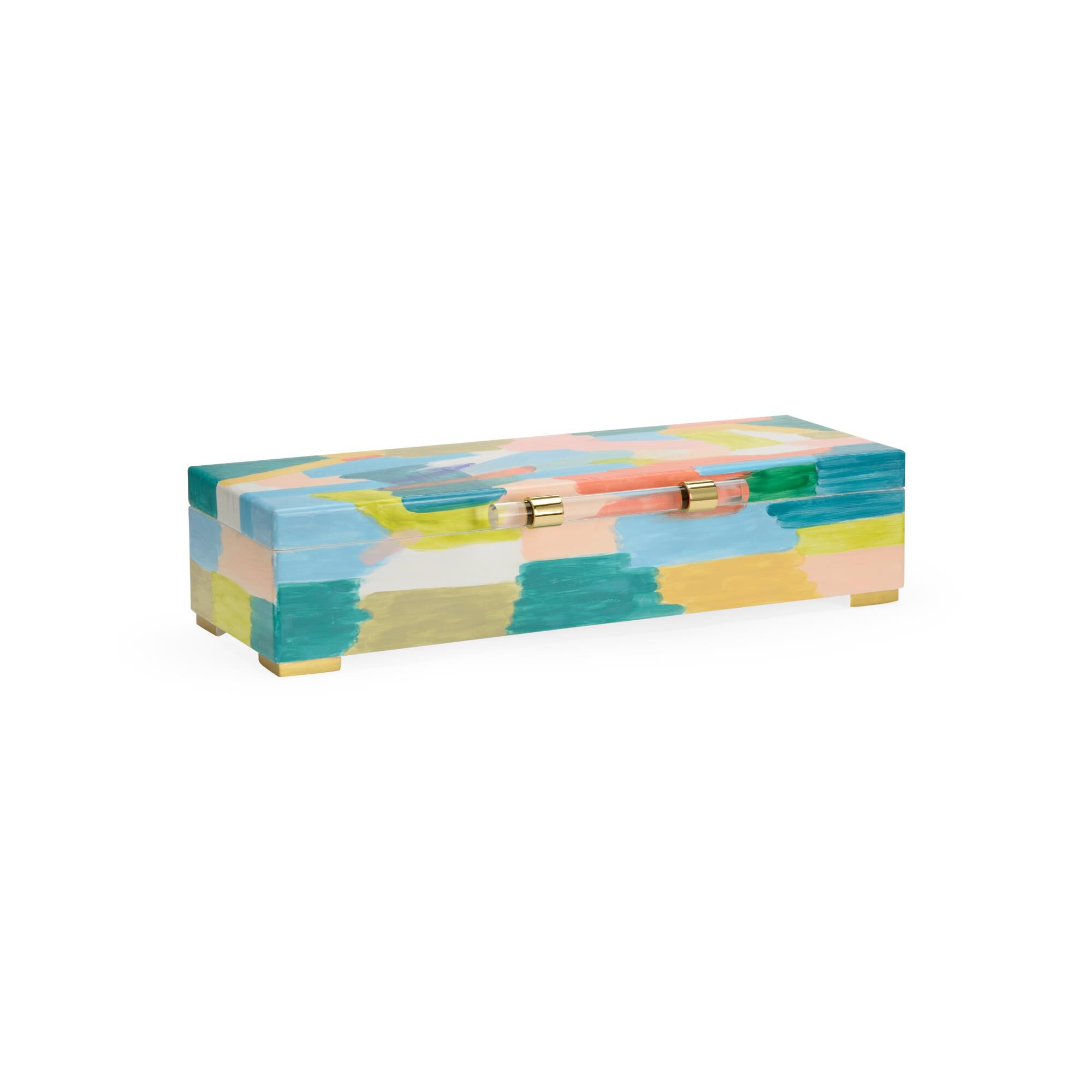 Multicolor Box Accent Box by Chelsea House