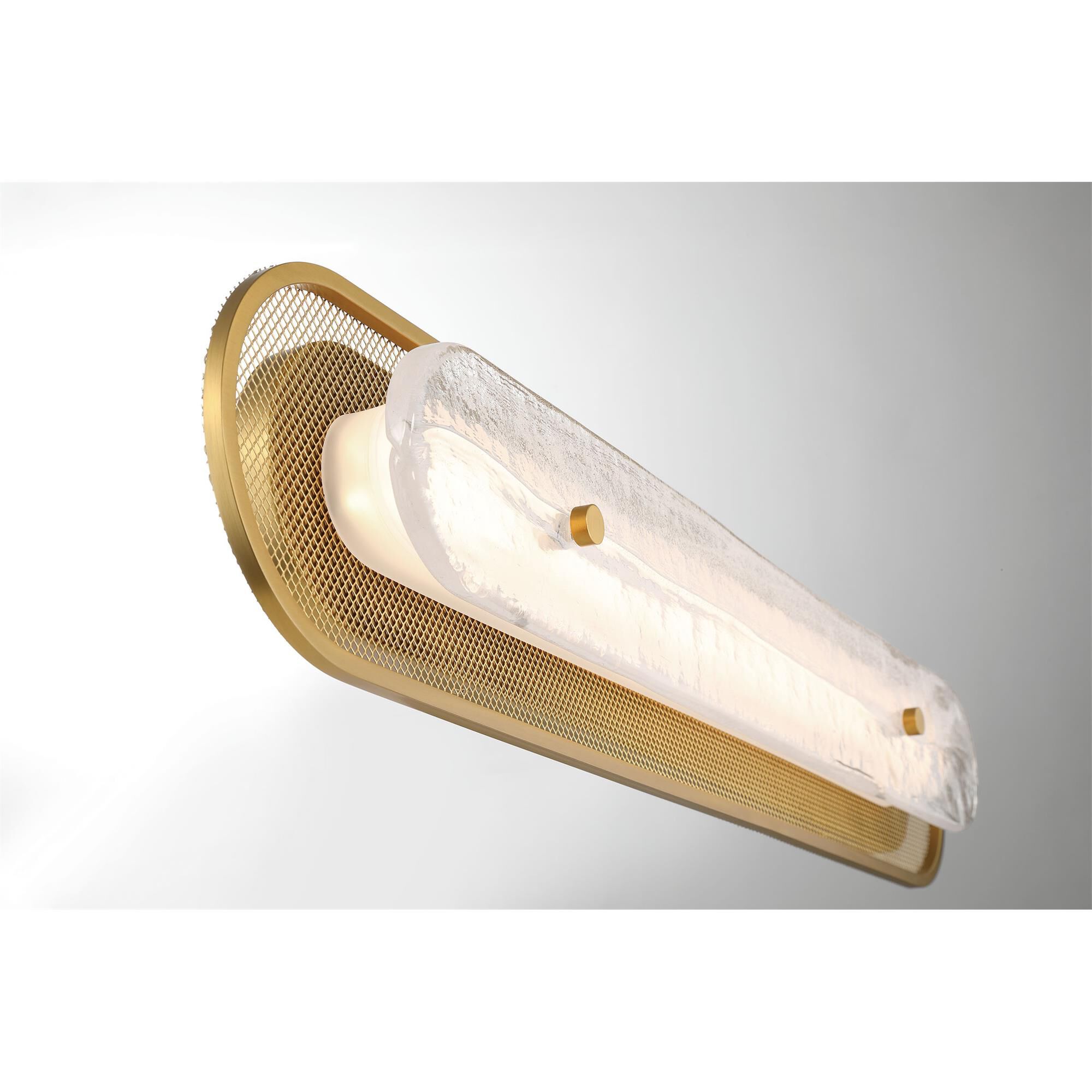 Shown in Gold finish and Silver glass