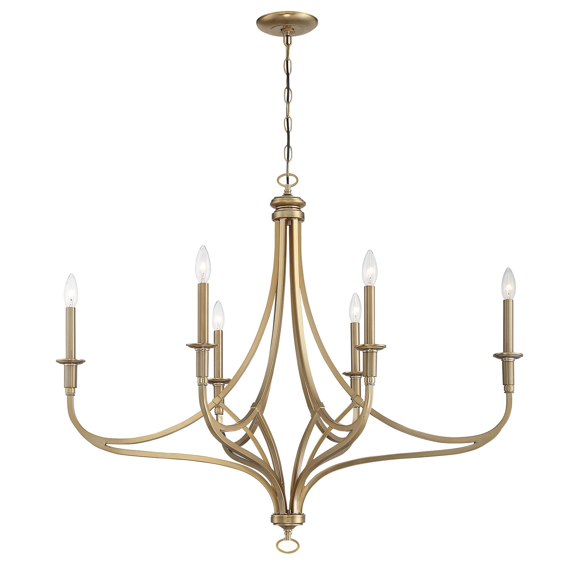 Shown in Brushed Honey Gold finish
