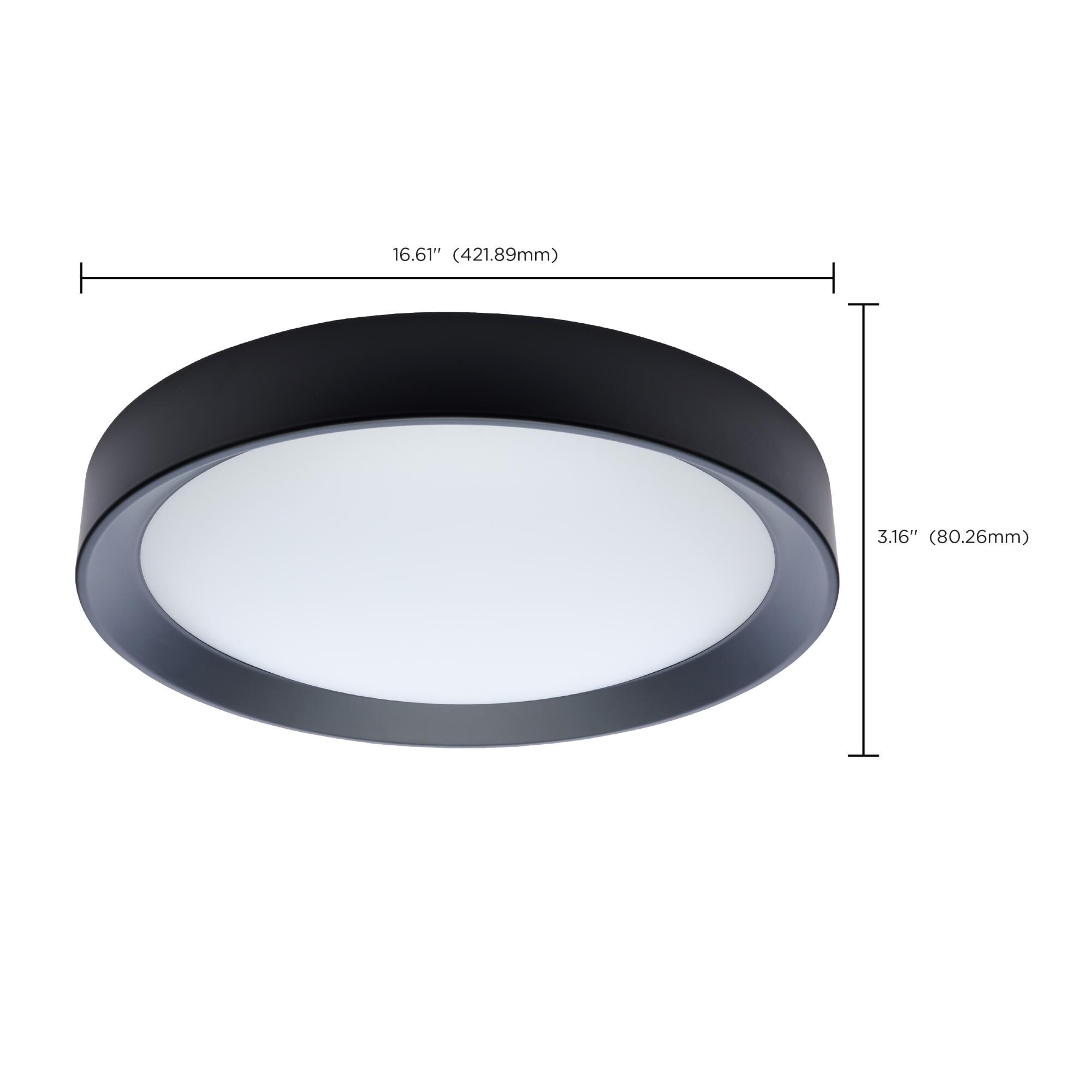 Selene 17 Inch Flush Mount by Nuvo Lighting