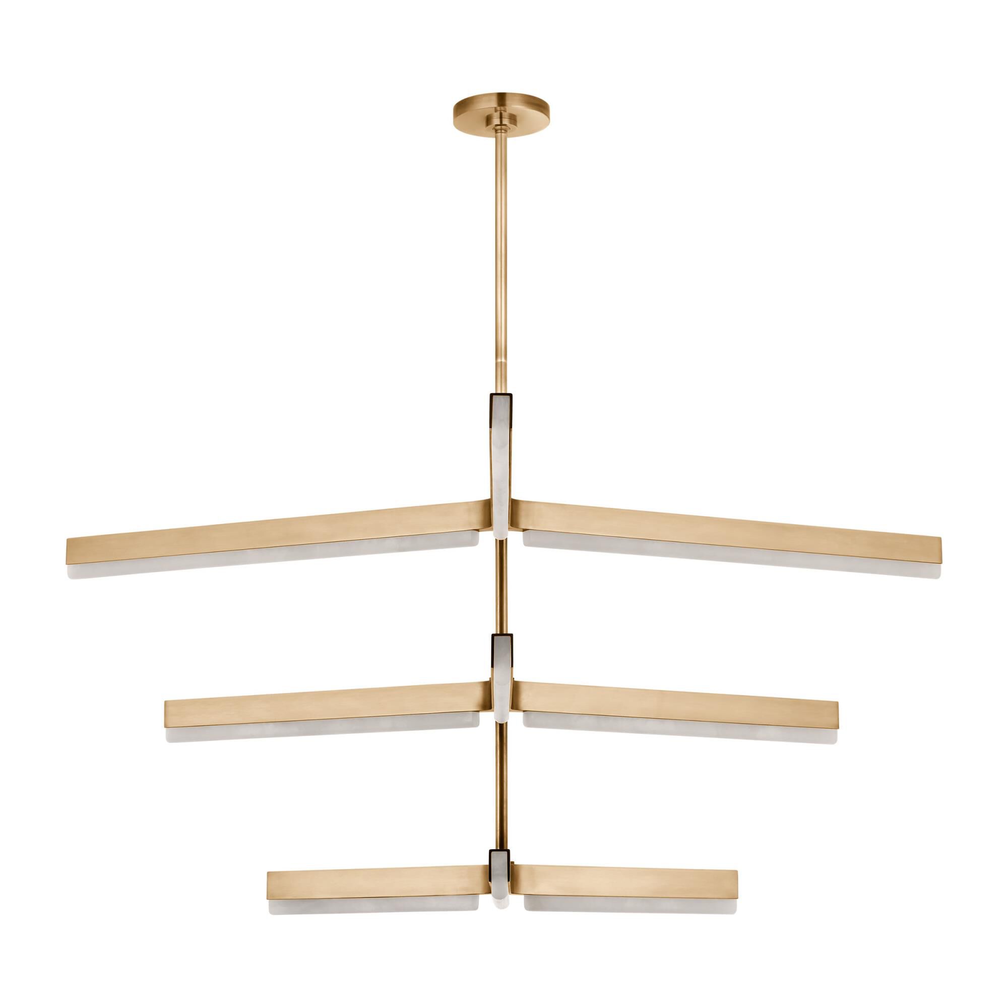 Kelly Wearstler Linea 56 Inch Chandelier by Visual Comfort Modern Collection