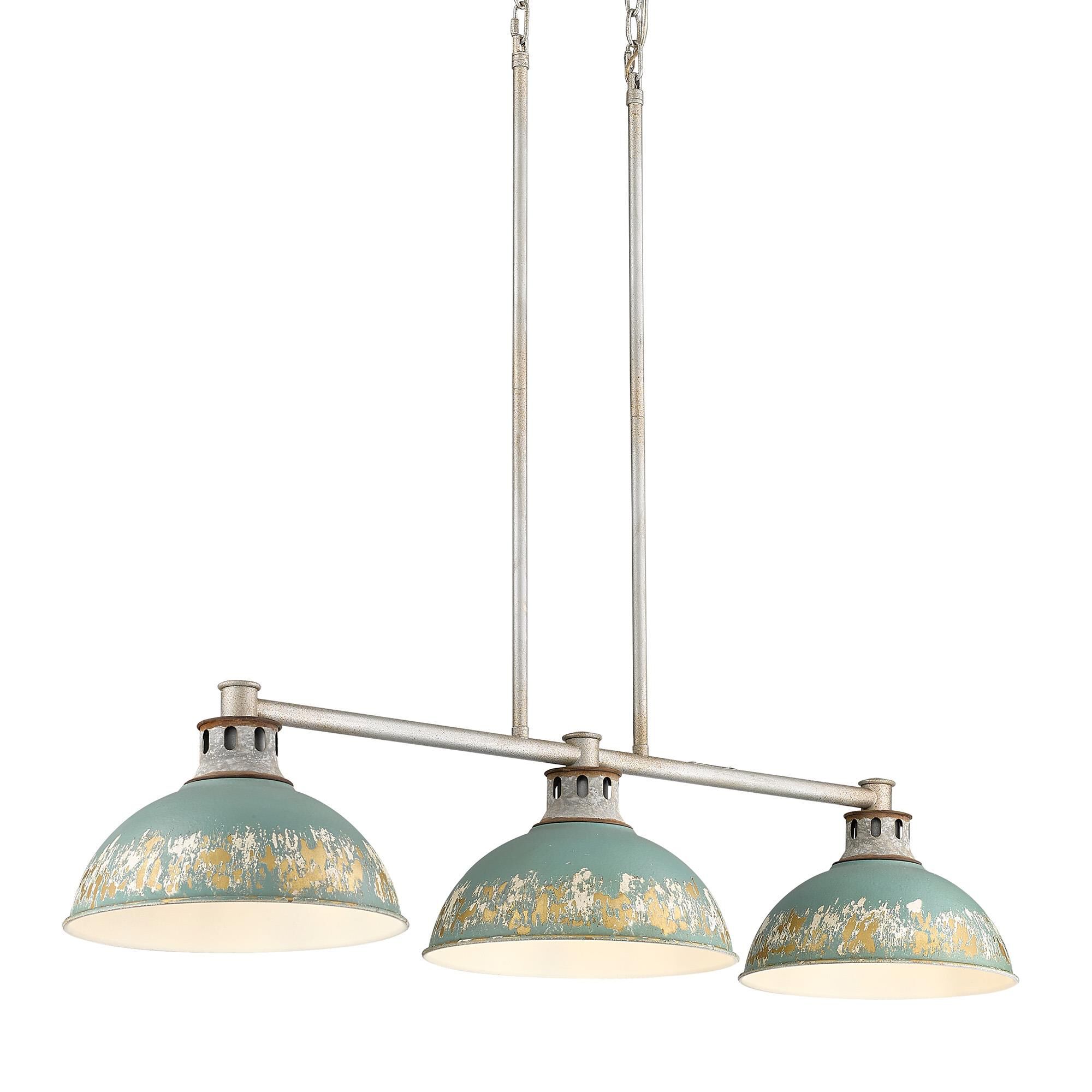 Kinsley 39 Inch Linear Suspension Light by Golden Lighting