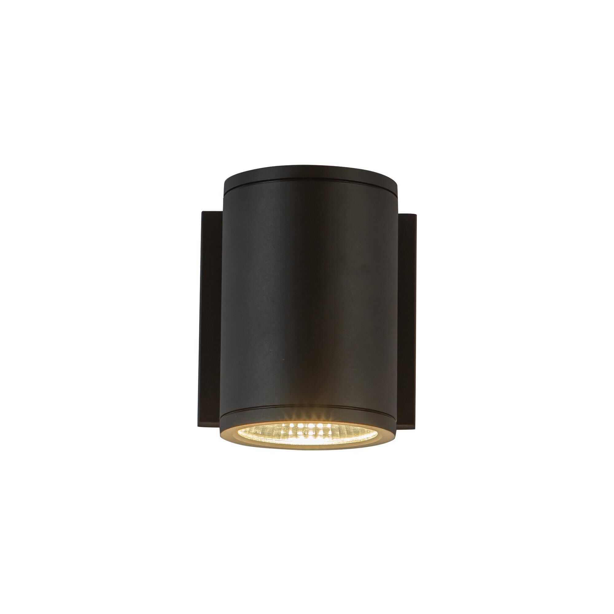Shown in Black finish and Clear glass