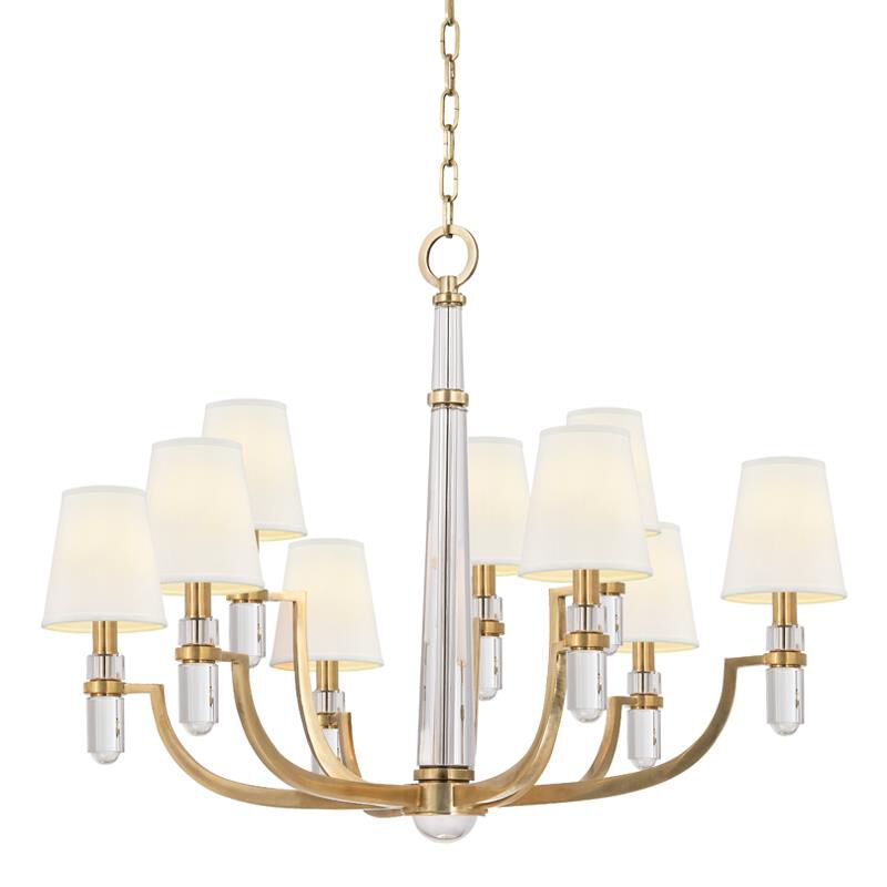 Dayton 33 Inch Chandelier by Hudson Valley Lighting