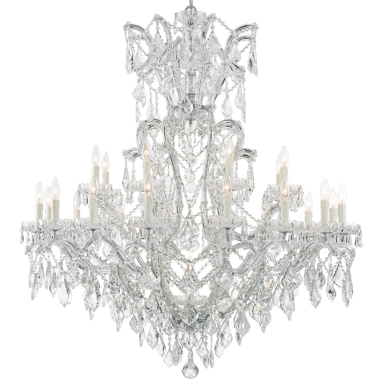 Maria Theresa 46 Inch 25 Light Chandelier by Crystorama