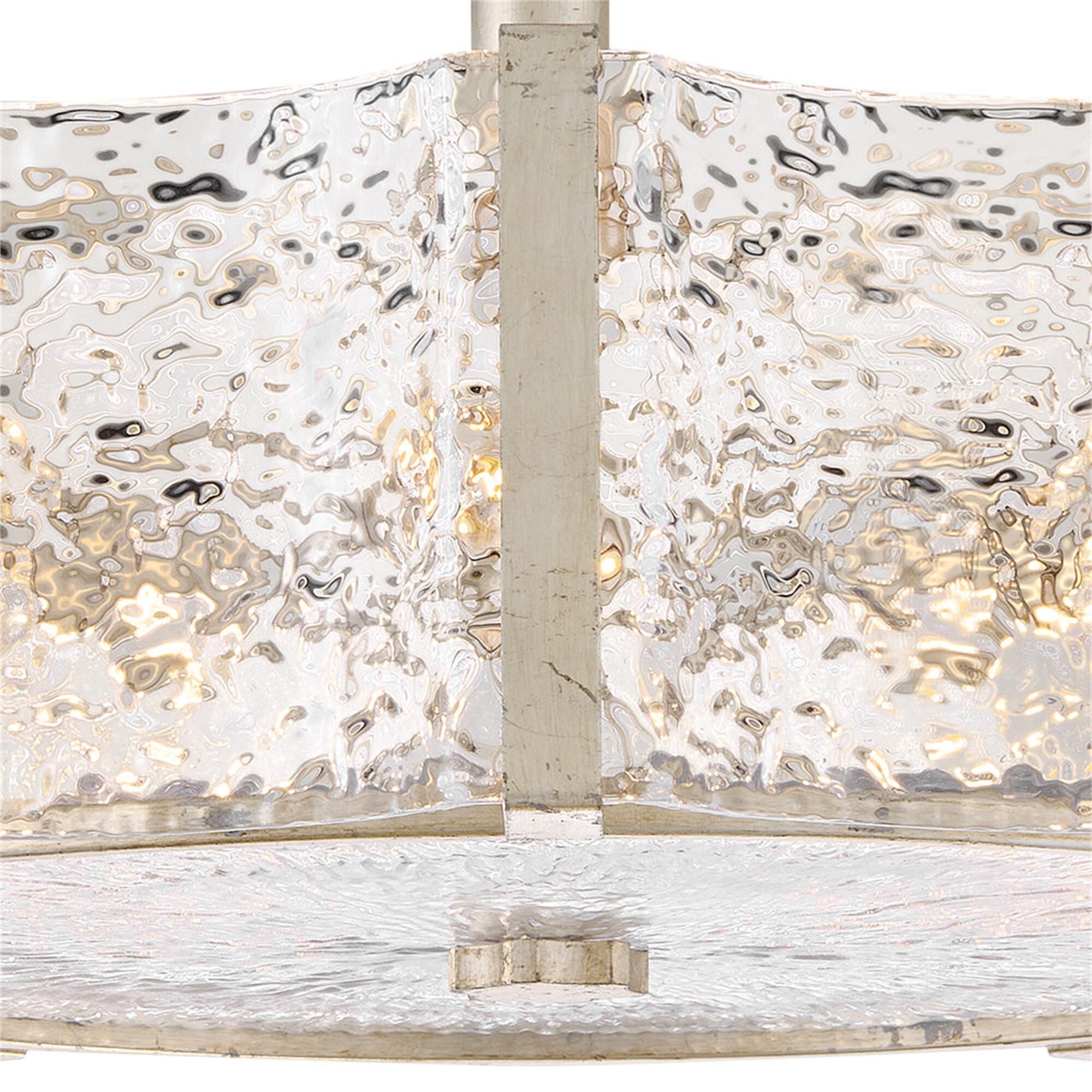 Florian 20 Inch 5 Light Semi Flush Mount,