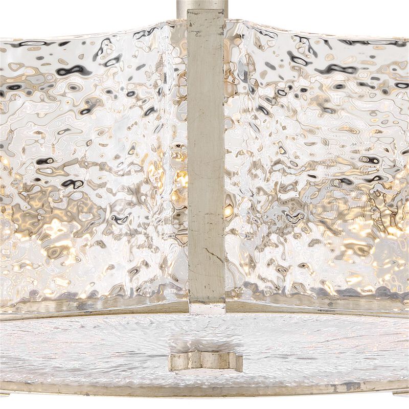 Florian 20 Inch 5 Light Semi Flush Mount by Fredrick Ramond