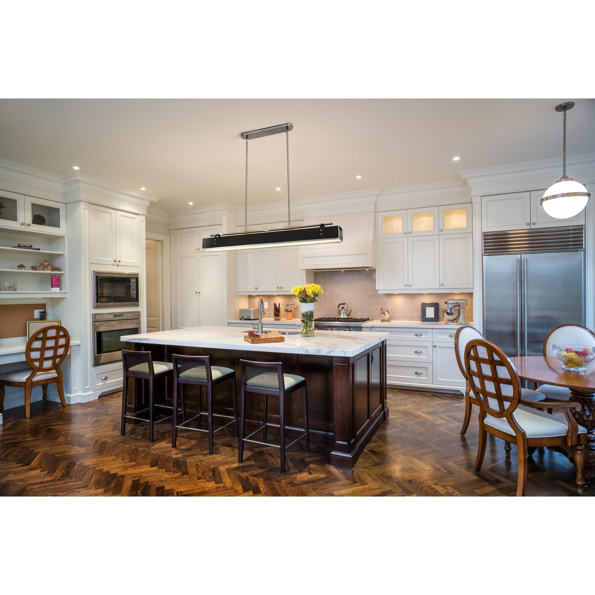 Shown in Nickel, Silver and Black finish