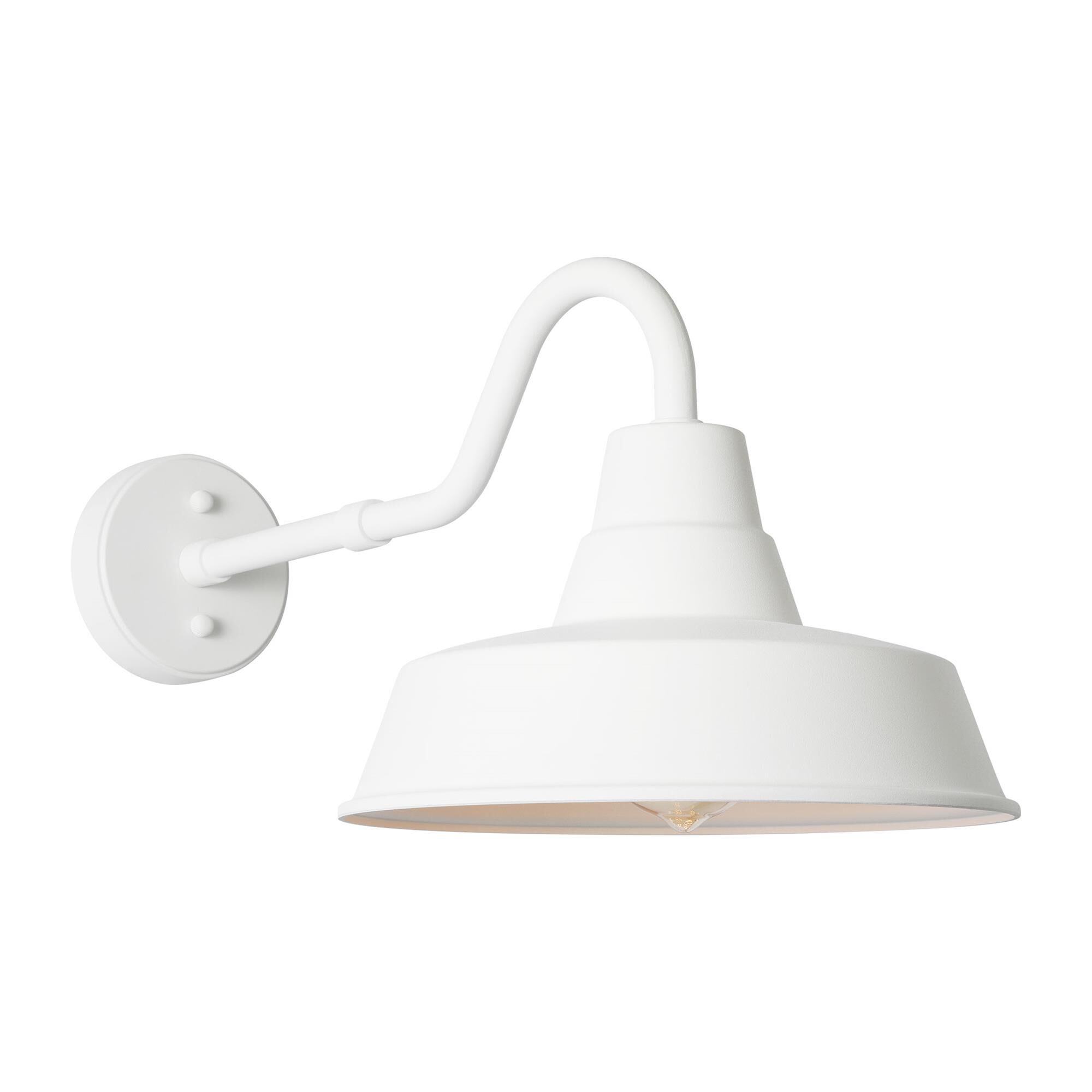 Shown in Outdoor Textured White finish