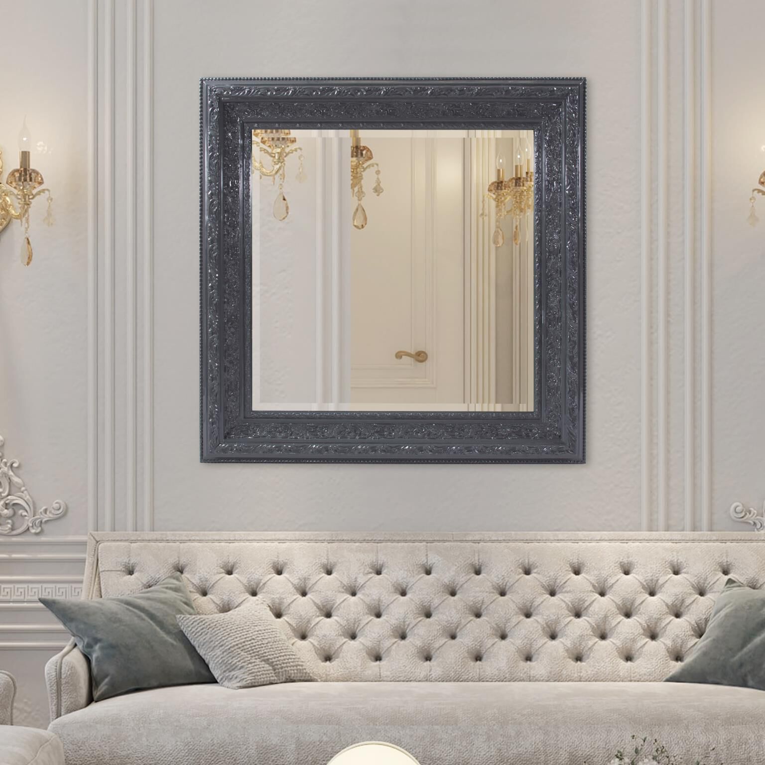 The Nottingham Decorative Mirror by Howard Elliott Collection