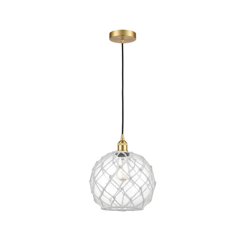 Innovations Lighting Bruno Marashlian Farmhouse Rope 10 Inch Mini Pendant