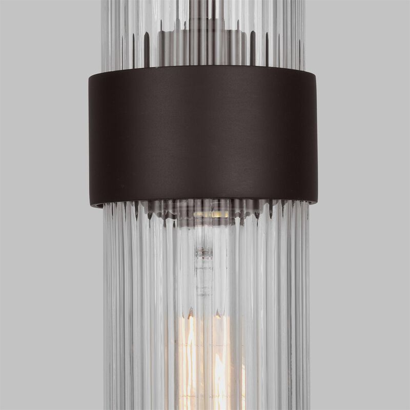 Chapman & Myers Geneva 12 Inch Mini Pendant by Visual Comfort Studio
