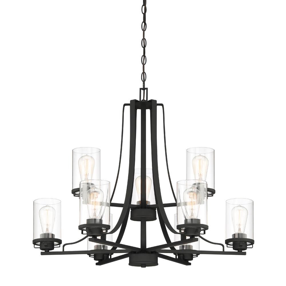 Jedrek 33 Inch 9 Light Chandelier by Designers Fountain