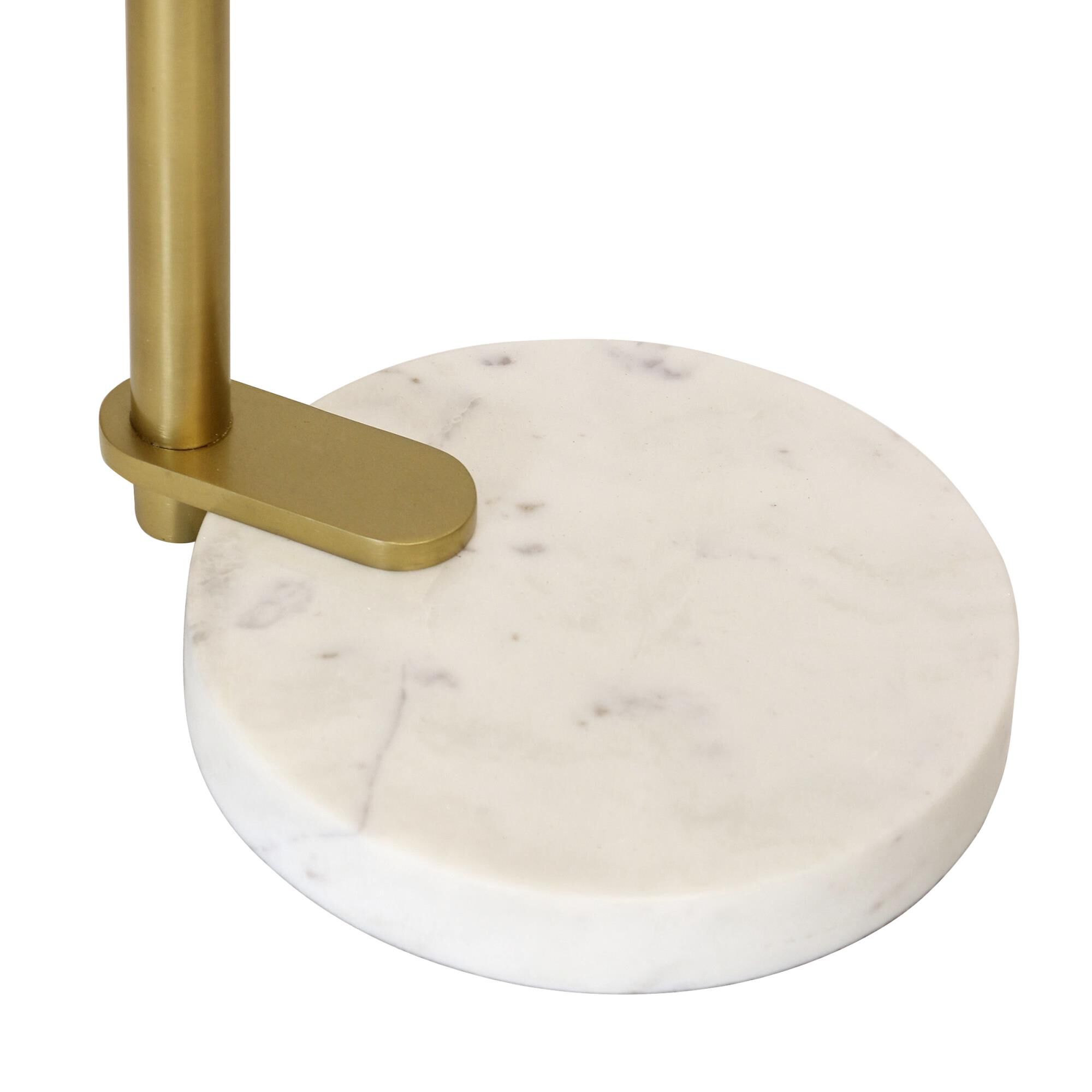 Shown in Gold, Marble, Clear finish