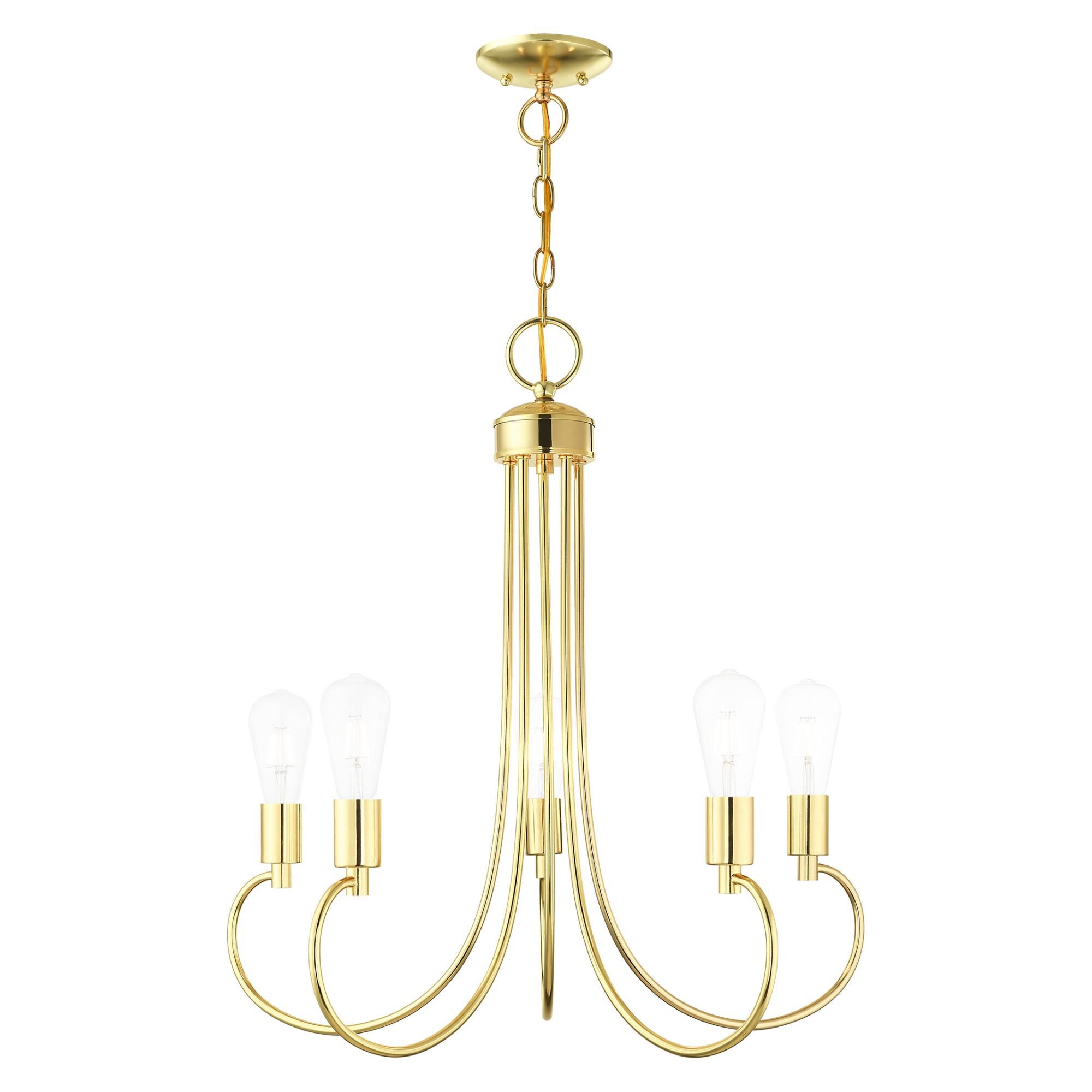 Bari 5 Light Chandelier by Livex Lighting