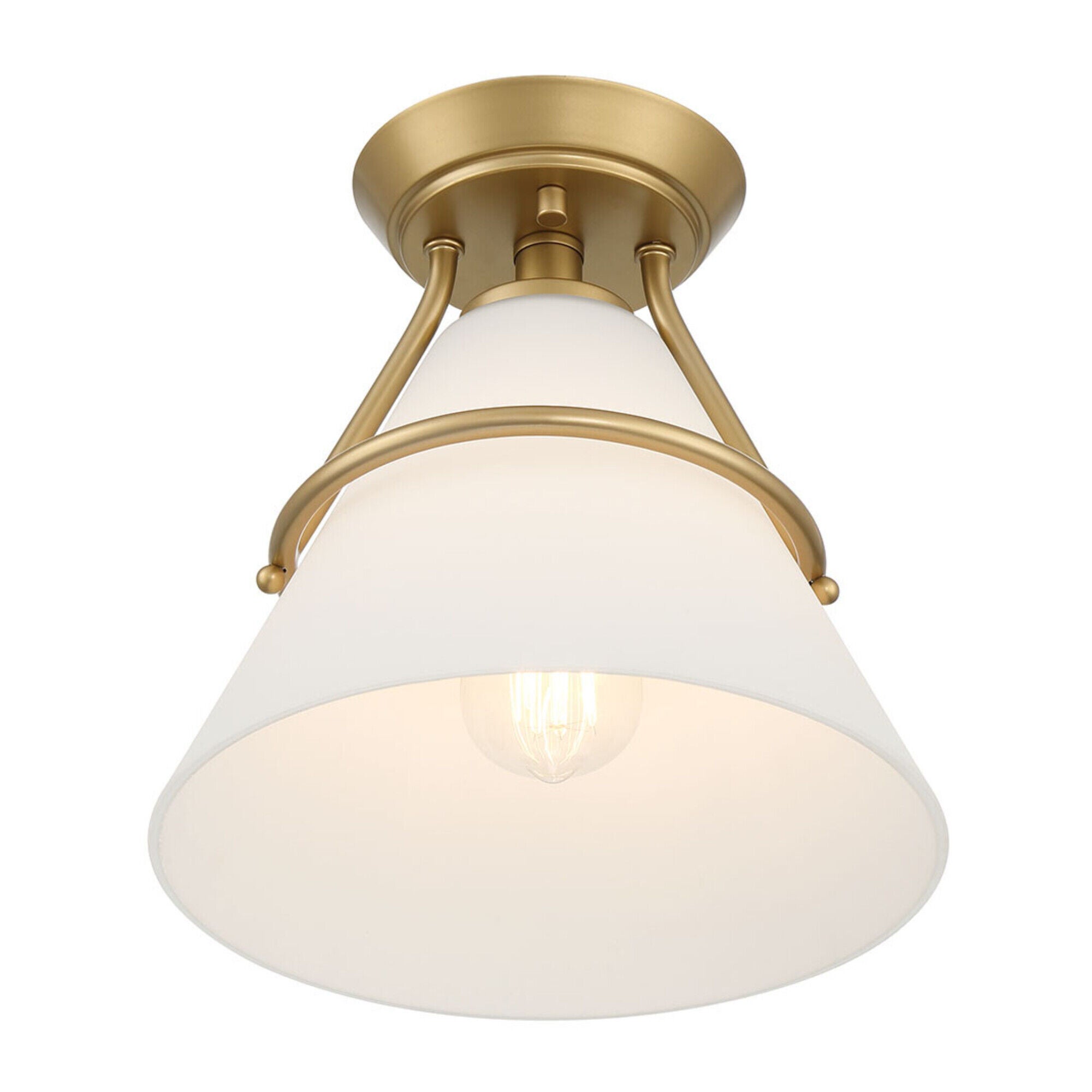 10 Inch Semi Flush Mount,