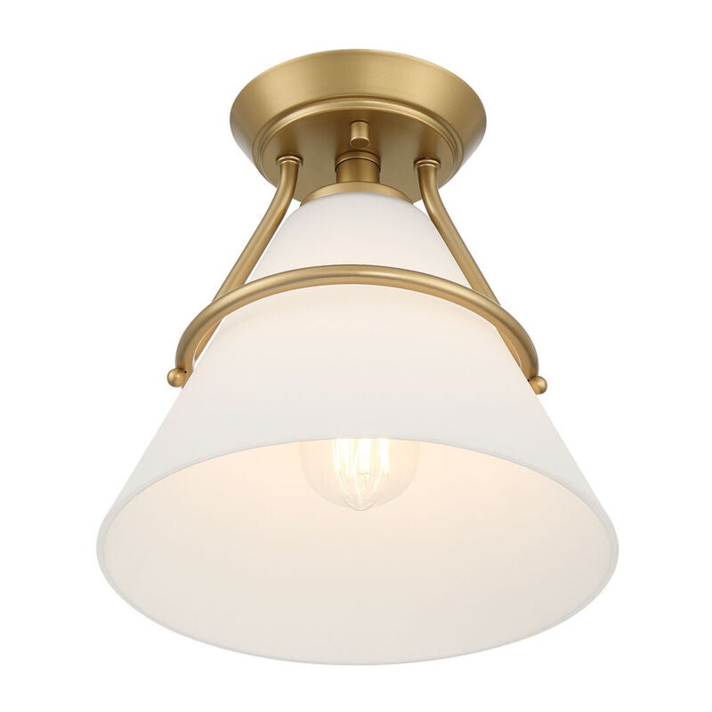 10 Inch Semi Flush Mount by Meridian Lighting
