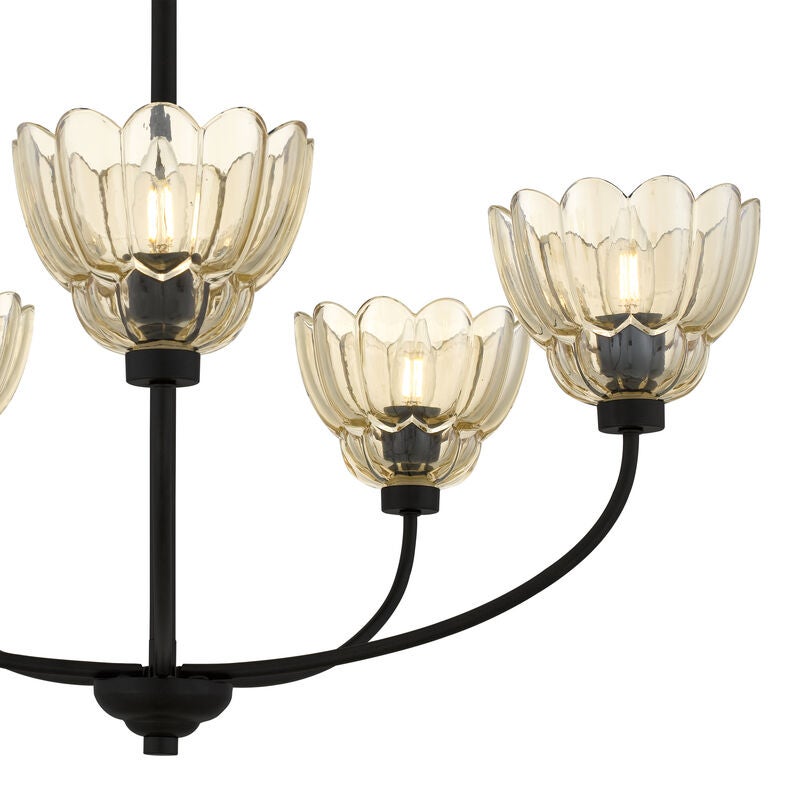 Whitecap 28 Inch 5 Light Chandelier by Quoizel