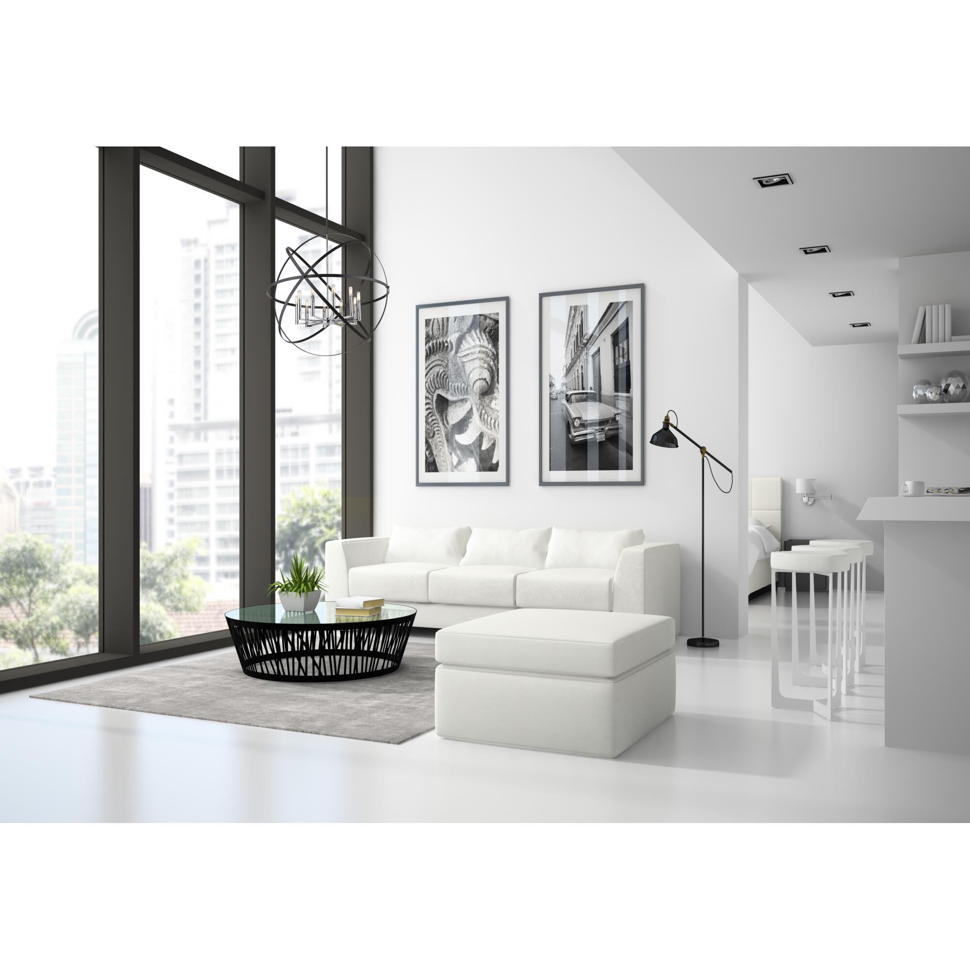 Cavallo 36 Inch 10 Light Chandelier by Z-Lite