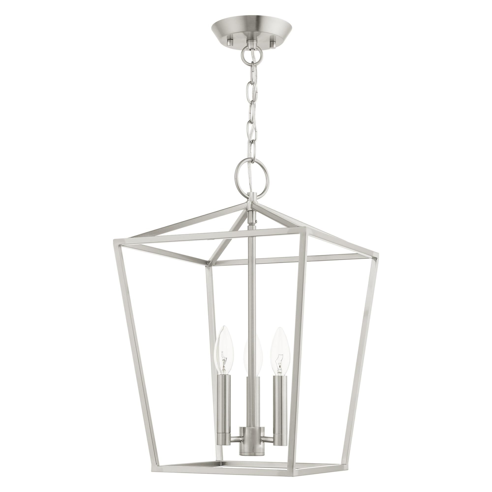 Devone 12 Inch Cage Pendant by Livex Lighting
