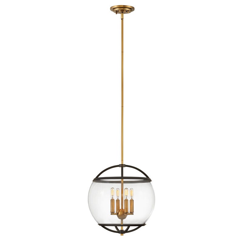 Calvin 15 Inch 4 Light Mini Chandelier by Hinkley Lighting