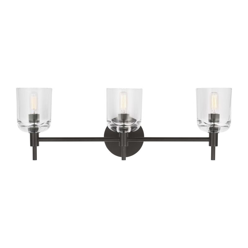 Thom Filicia Hartley 24 Inch 3 Light Bath Vanity Light by Visual Comfort Studio