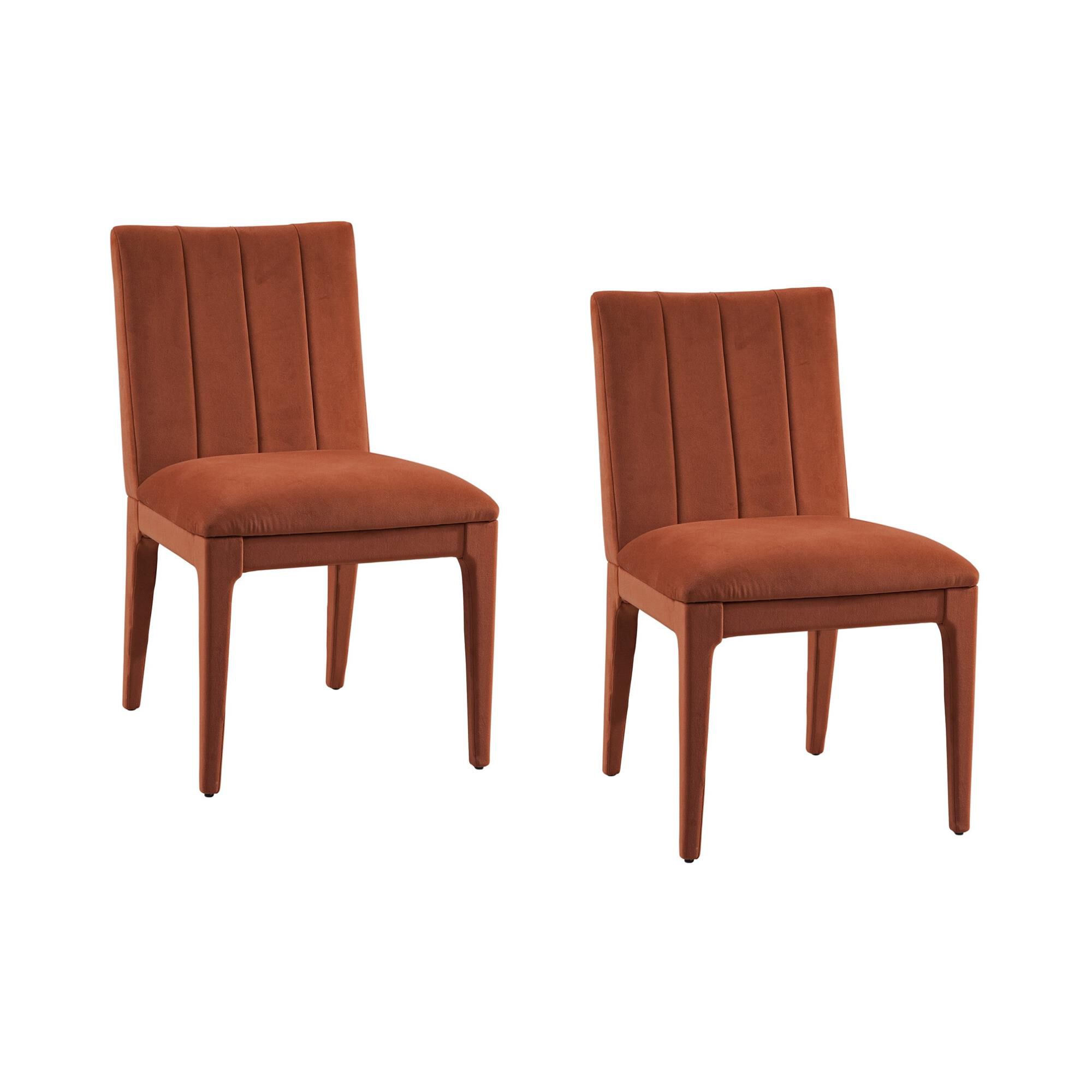 Brianne 20 Inch Dining Chair Set of 2 by Bassett Mirror Company