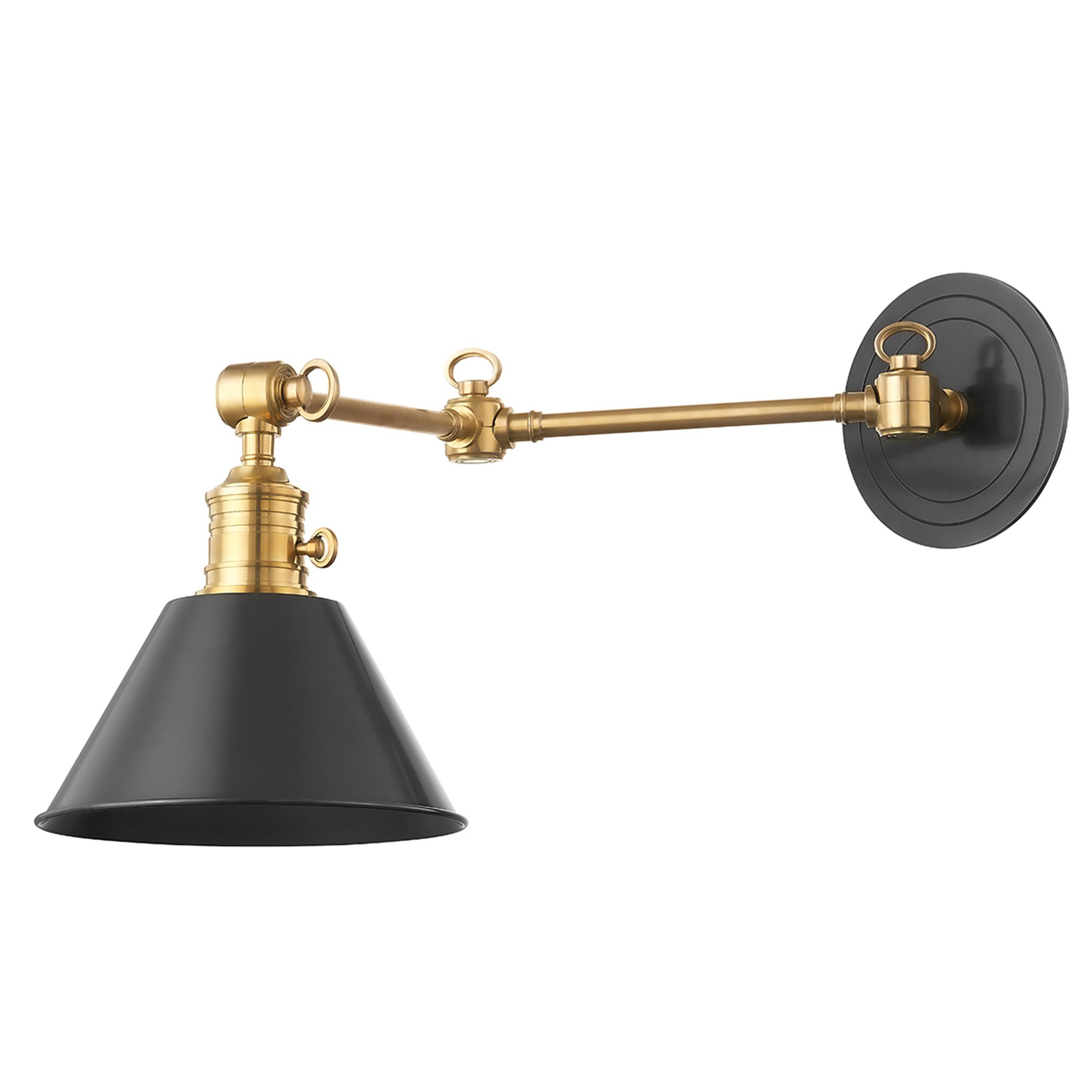 Garden City 23 Inch Wall Swing Lamp,