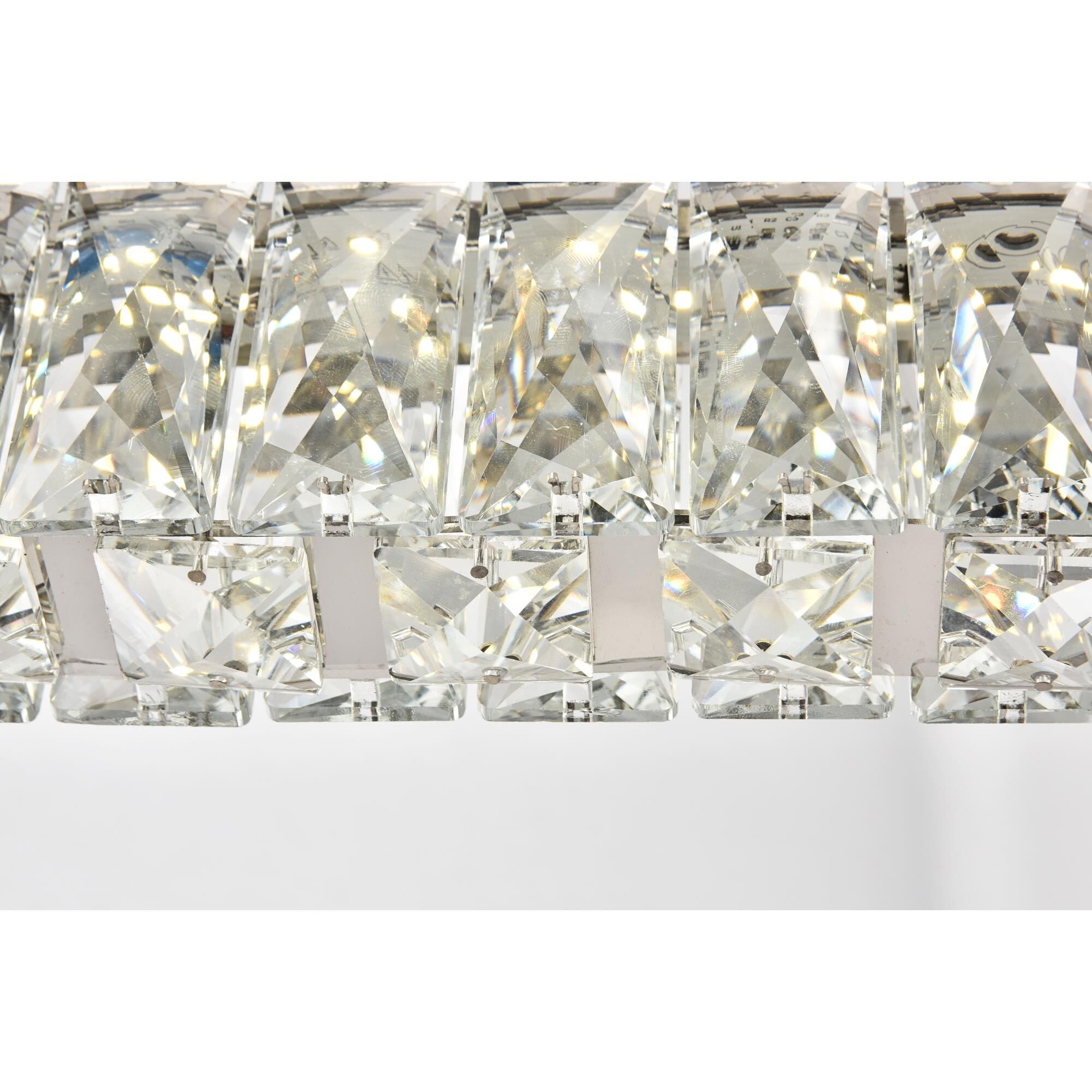 Monroe 38 Inch 1 Light LED Linear Suspension Light by Elegant Lighting