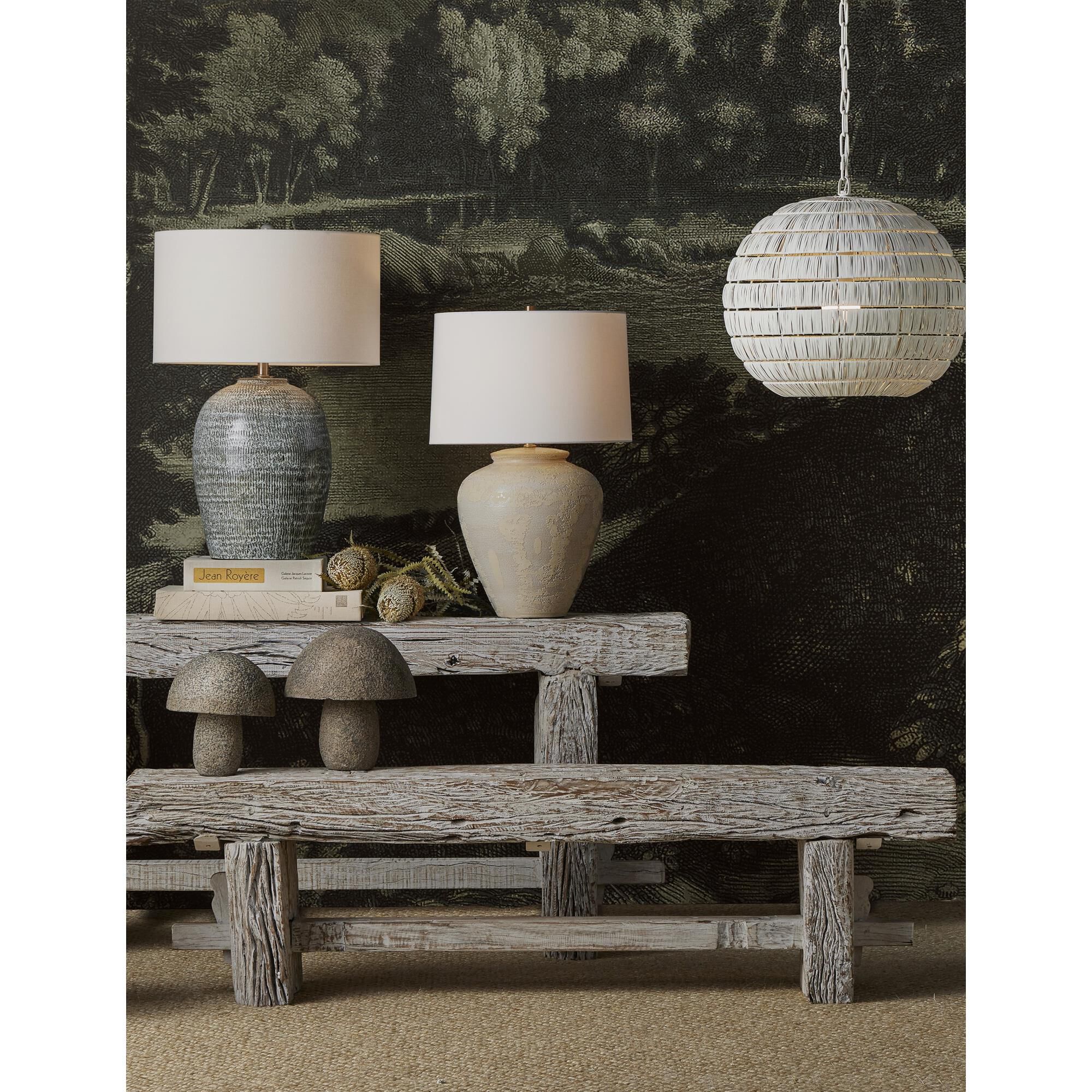 Shown in Textured Brown finish