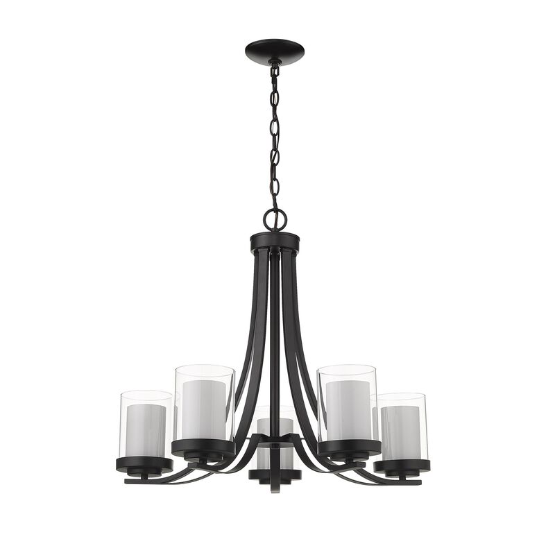 Willow 25 Inch 5 Light Chandelier by Z-Lite