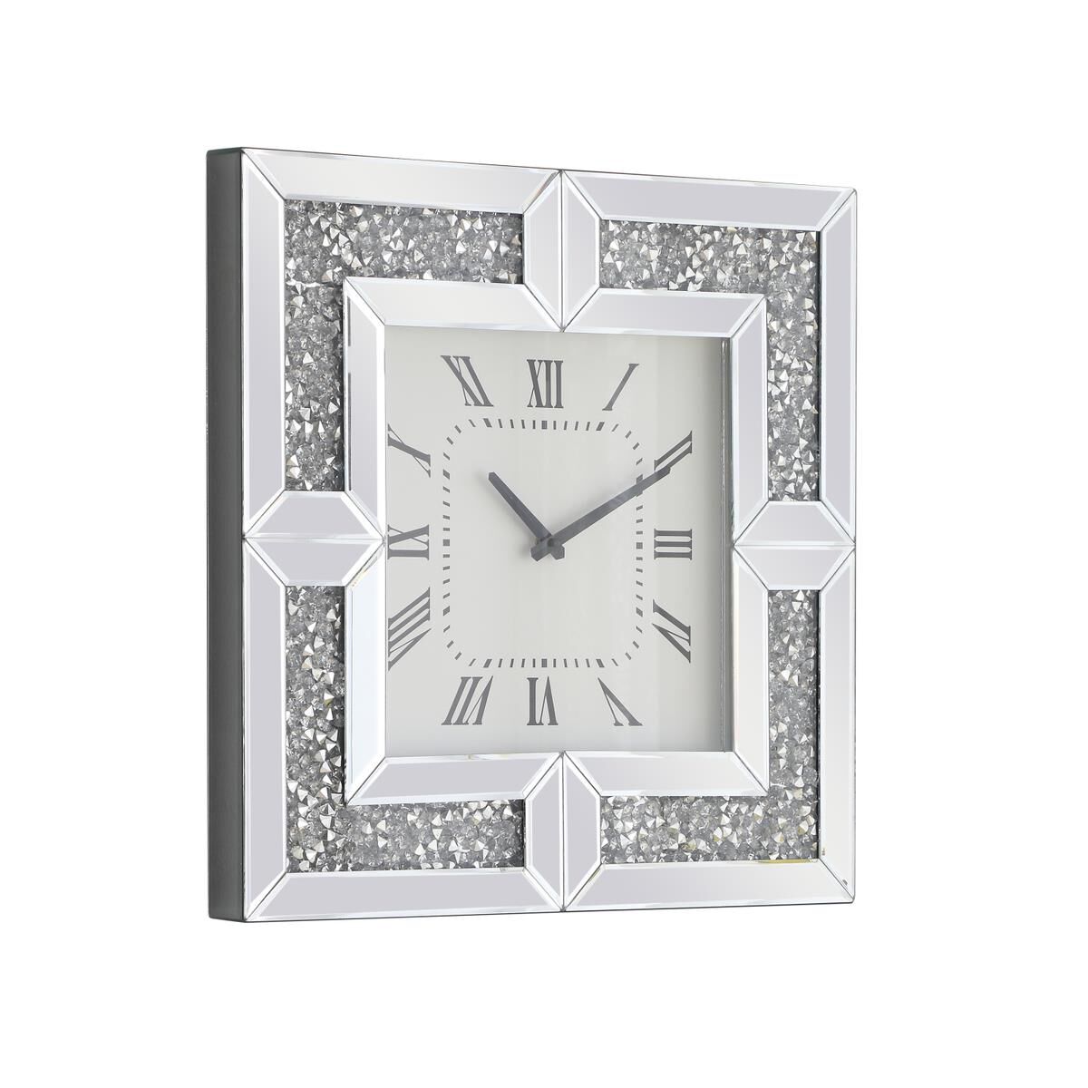 Shown in Clear Mirror finish and Royal Cut - Silver crystal