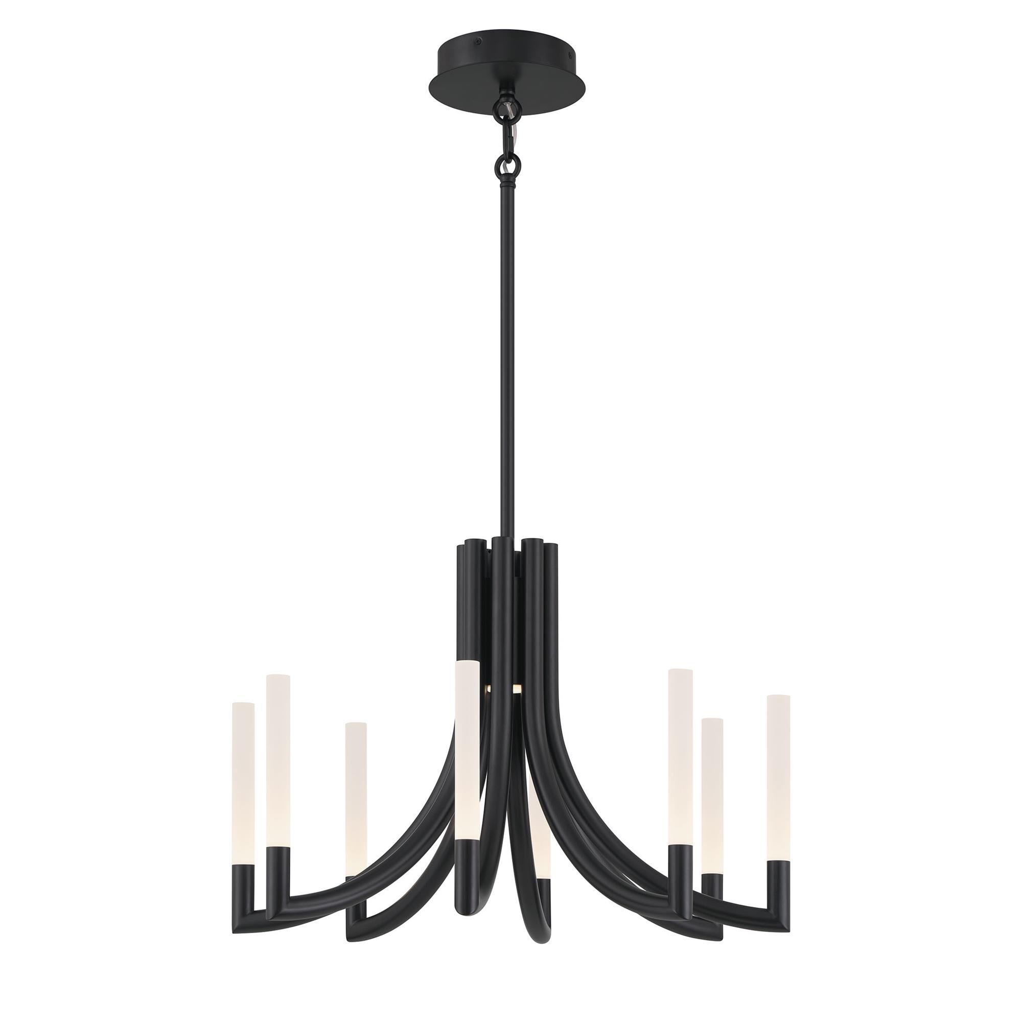 Shown in Black finish and Frosted Acrylic glass