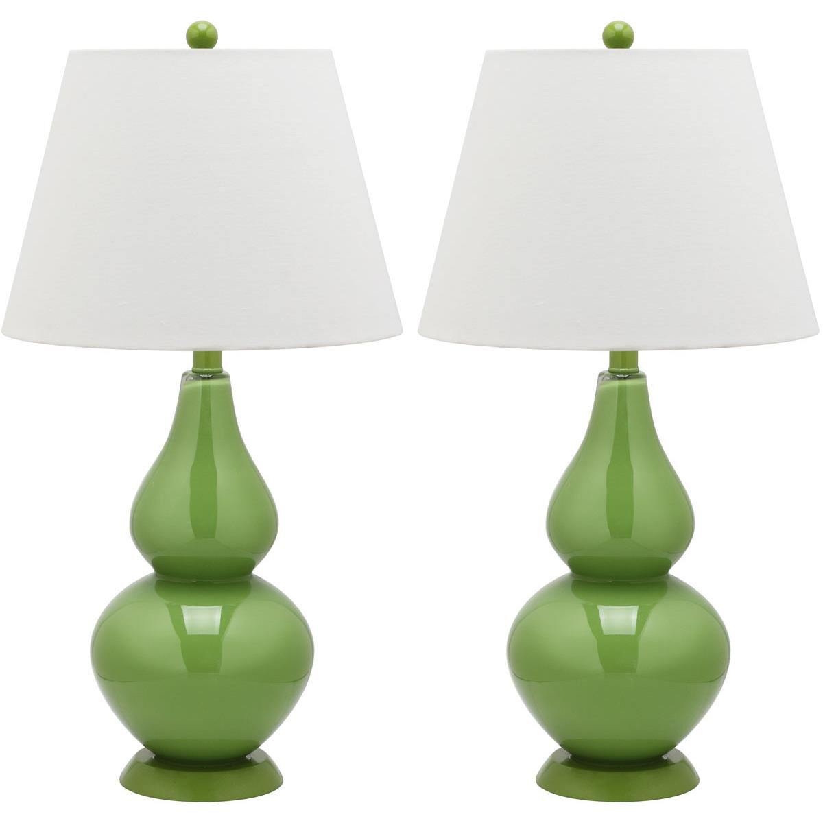 Cybil Double Gourd 26 Inch Table Lamp by Safavieh