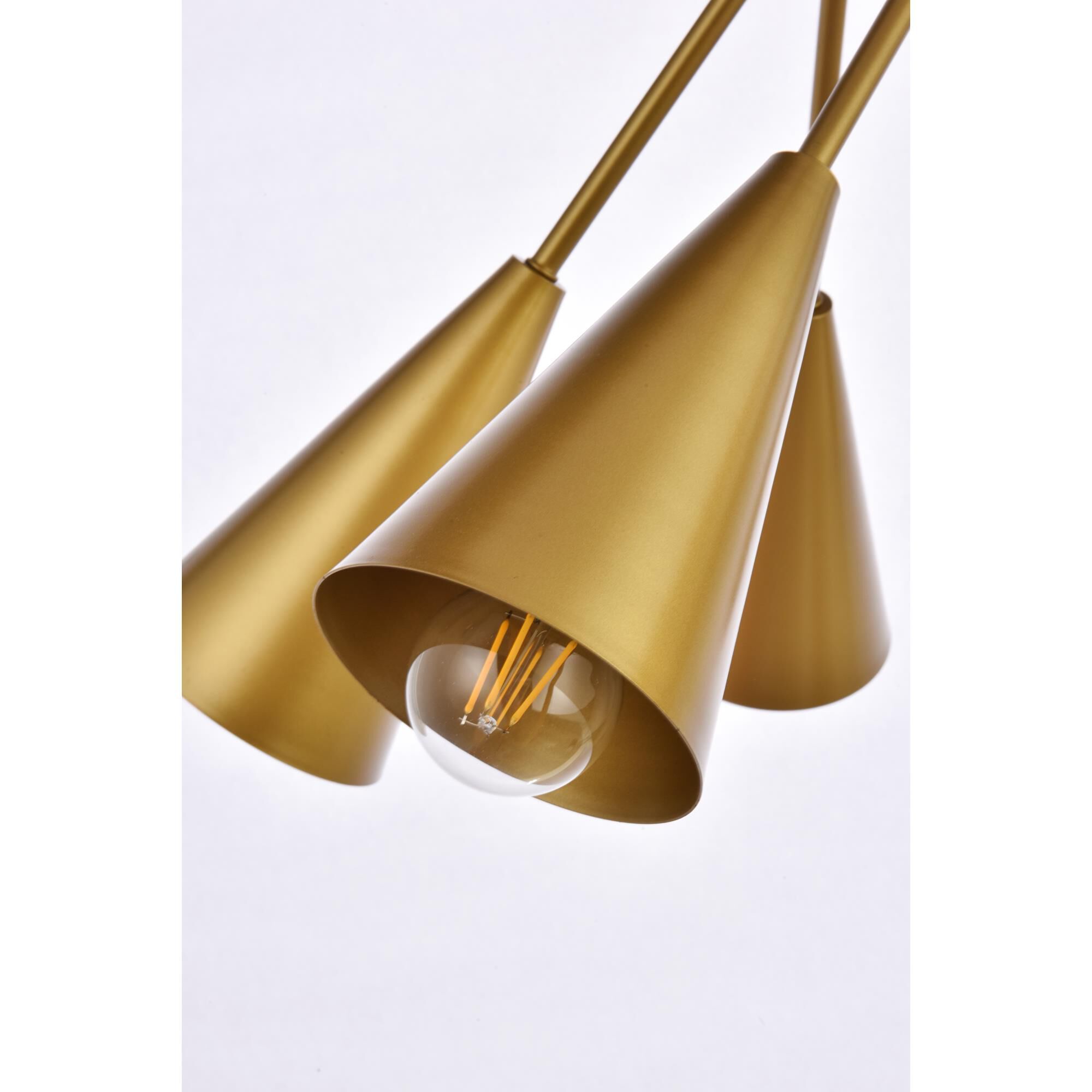 Shown in Brass finish