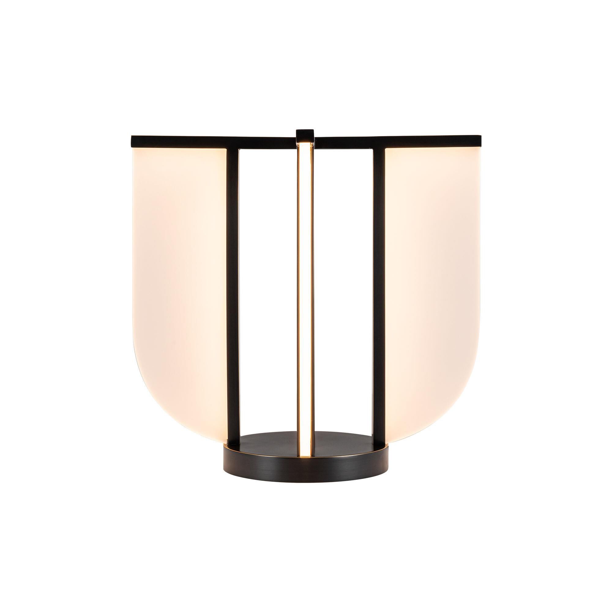 Shown in Urban Bronze finish and Acrylic Light Guide glass