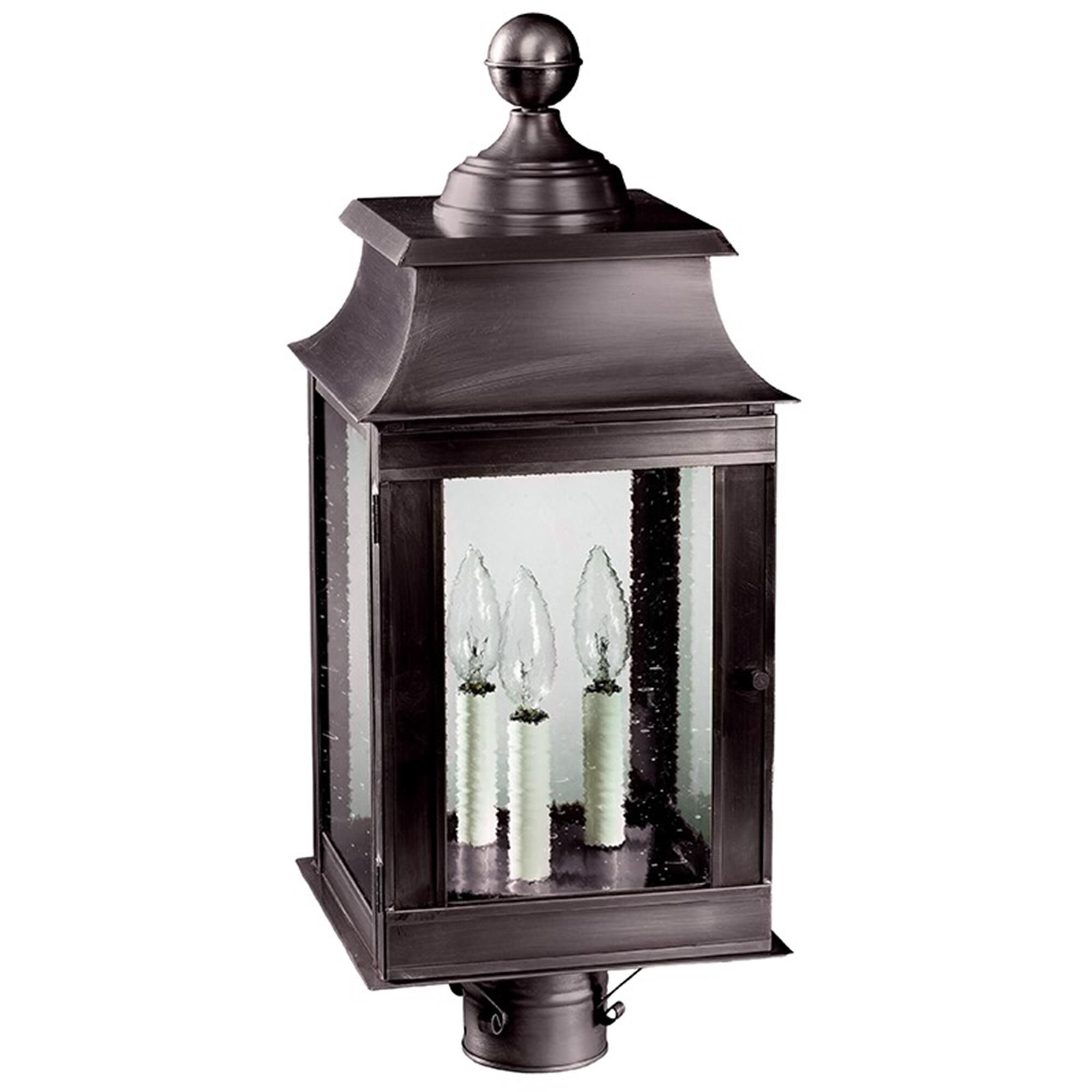 Concord 23 Inch 3 Light Outdoor Post Lamp,