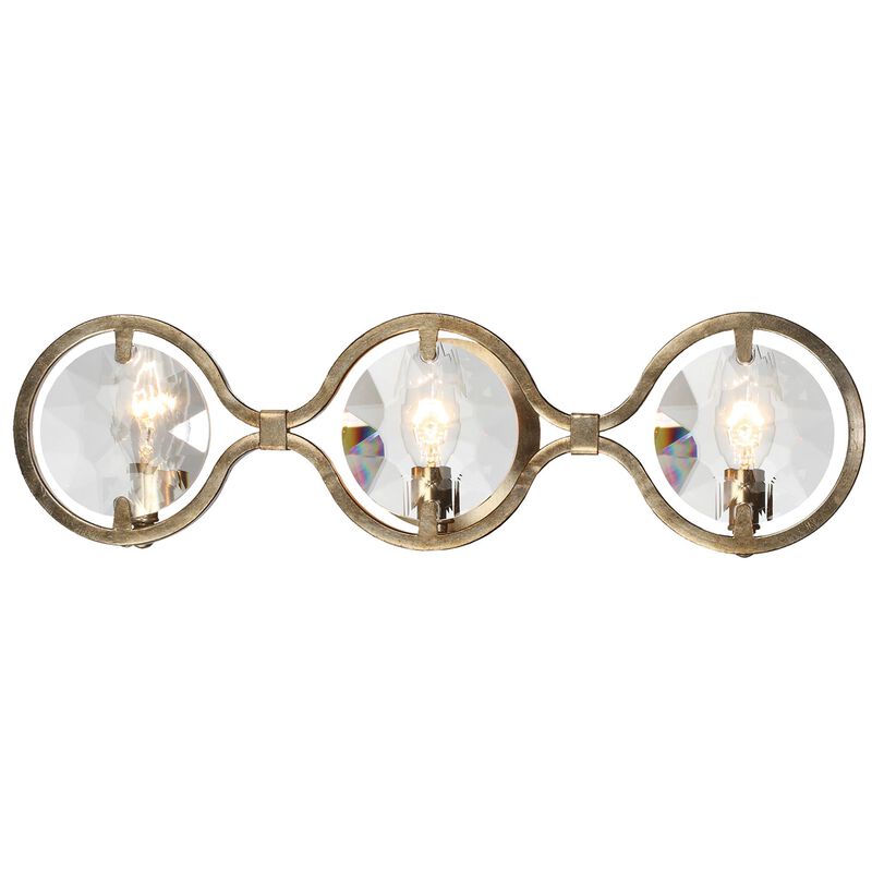 Quincy 25 Inch 3 Light Bath Vanity Light by Crystorama