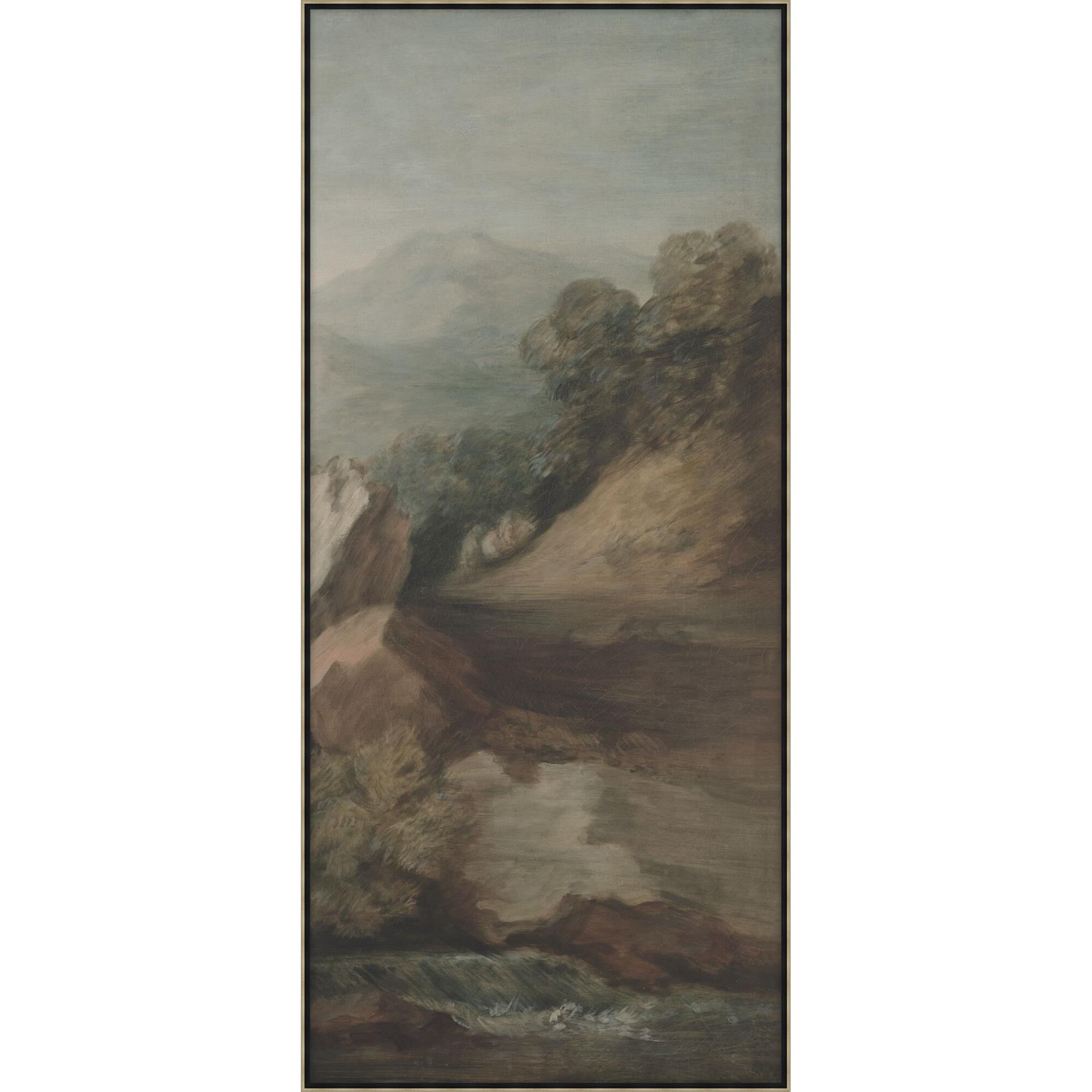 Quiet Walk Way Print by Level57