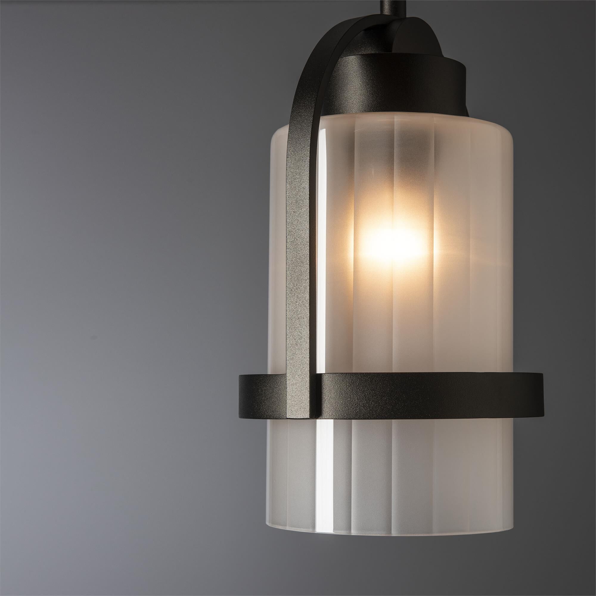 Alcove Outdoor Hanging Lantern by Hubbardton Forge